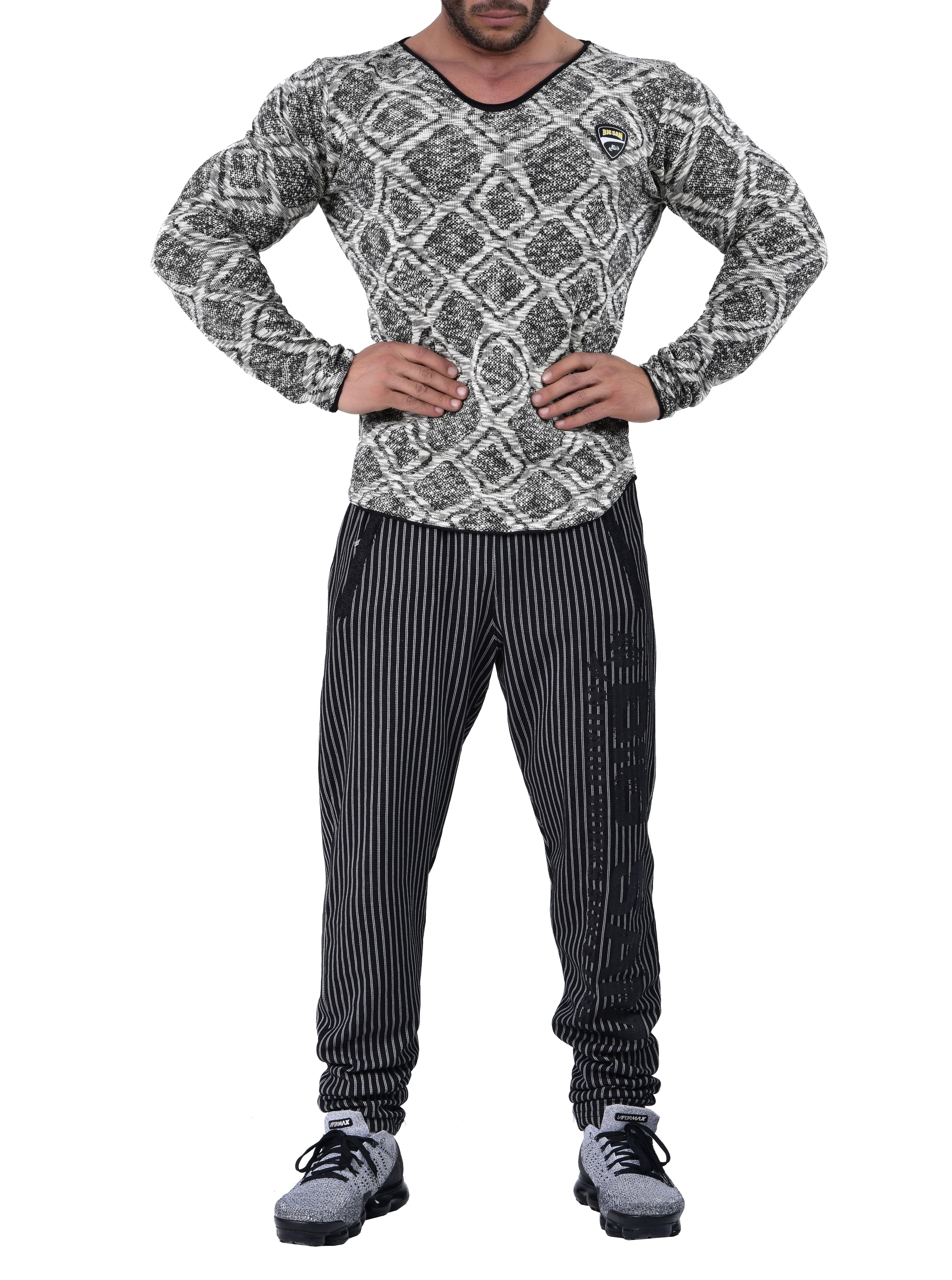 Slim Fit Triko Sweatshirt Big Sam 4651