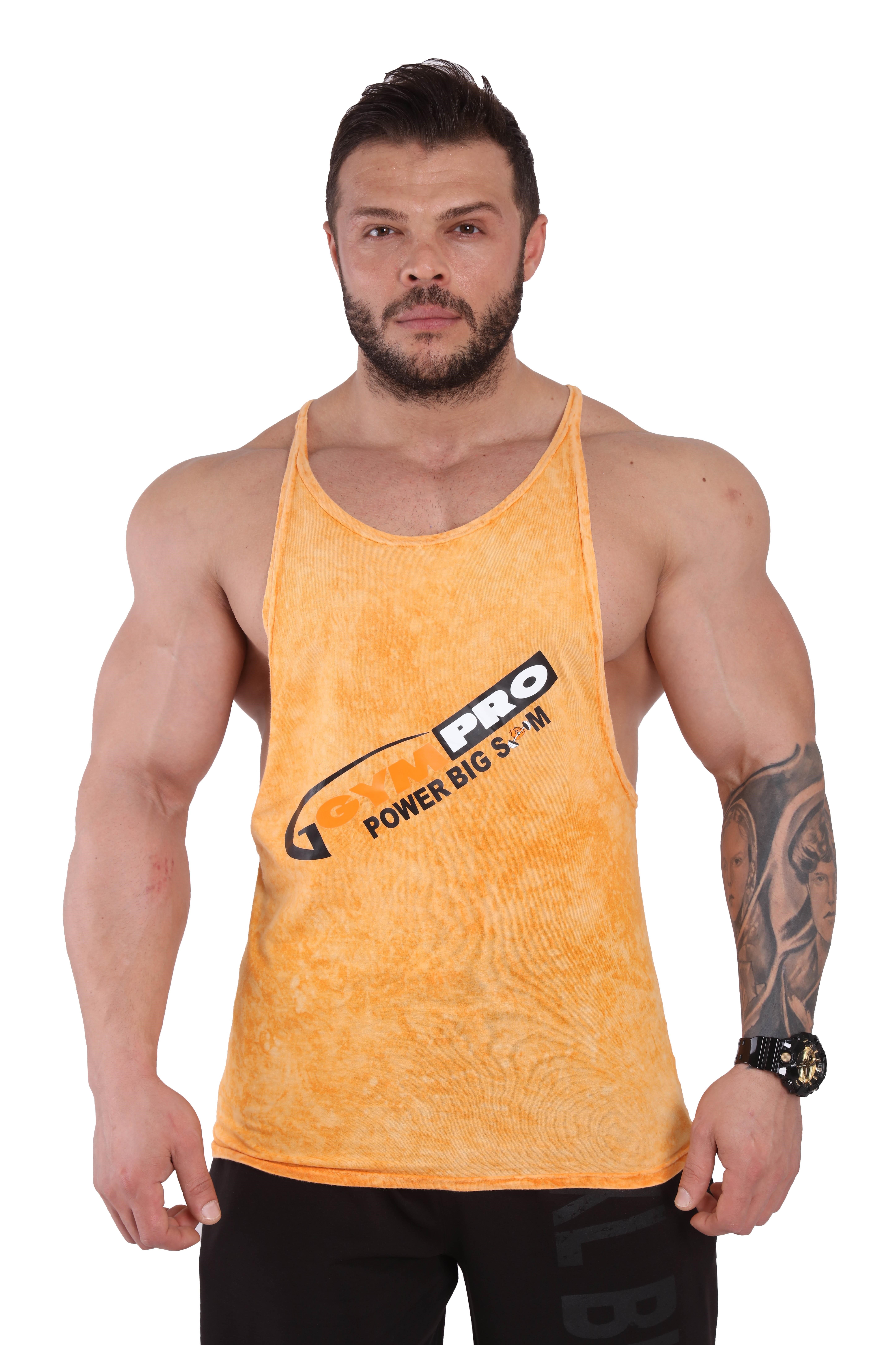 Yıkamalı Sporcu Atlet İnce Tank Top Big Sam 2241