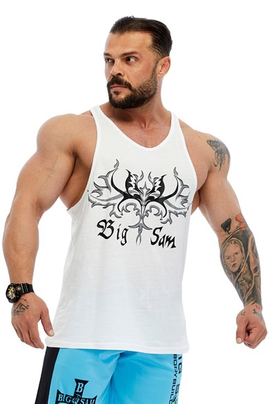 Erkek Fitness Tank Top Spor Atlet Big Sam 2093