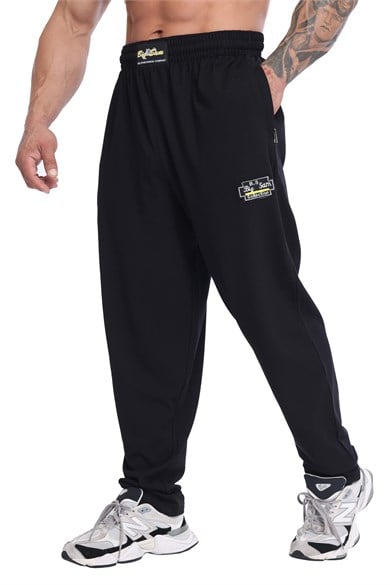 Erkek Loose Fit Fermuarlı Cepli Yazlık Eşofman Altı Big Sam PNT1420
