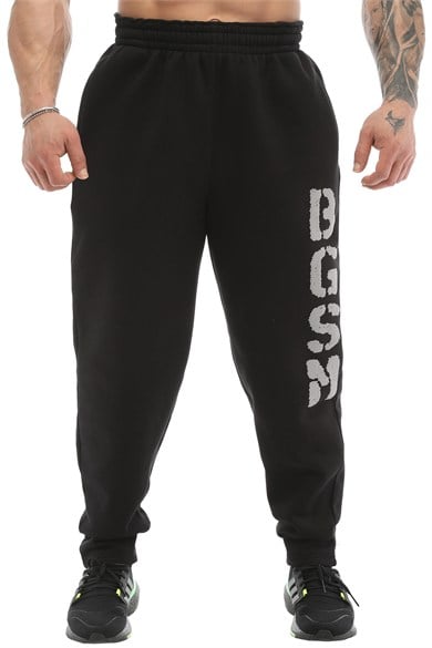 Erkek Loose Fit Muz Kesim Şardonlu Kışlık Eşofman Altı BGSM PNT1362