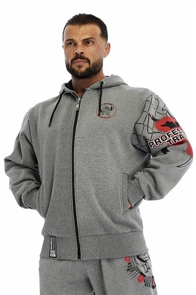 Erkek Oversize Kapşonlu Kışlık Spor Ceket Big Sam 3648
