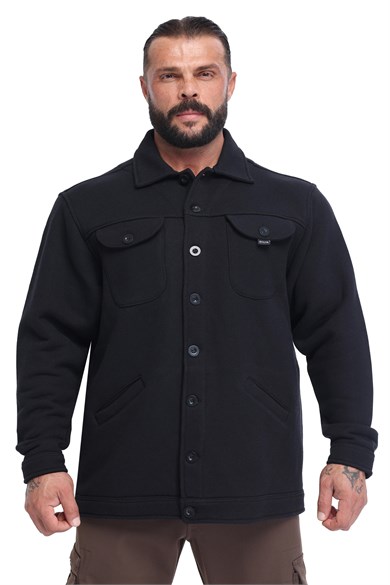 Erkek Oversize Pamuklu Kışlık Gömlek Ceket Stilya