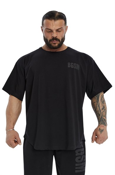 Erkek Oversize T-shirt Gym Rag Top BGSM 3379