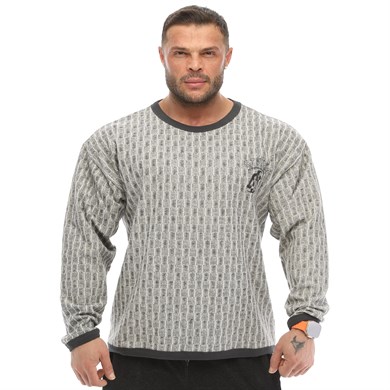 Oversize, Geniş Kesim Erkek Kışlık Sweatshirt 6700