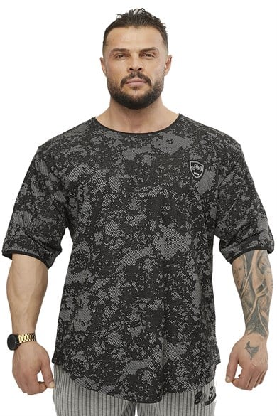Oversize Pamuklu Rag Top Tişört BGSM 3358