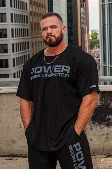 Oversize Pamuklu Spor T-shirt BGSM 3330