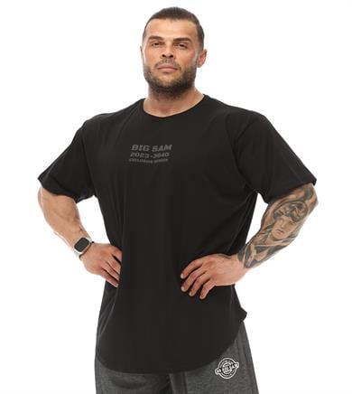 Oversize Rag Top Antrenman Tişörtü Big Sam 3346