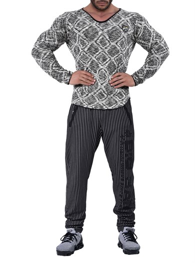 Slim Fit Triko Sweatshirt Big Sam 4651