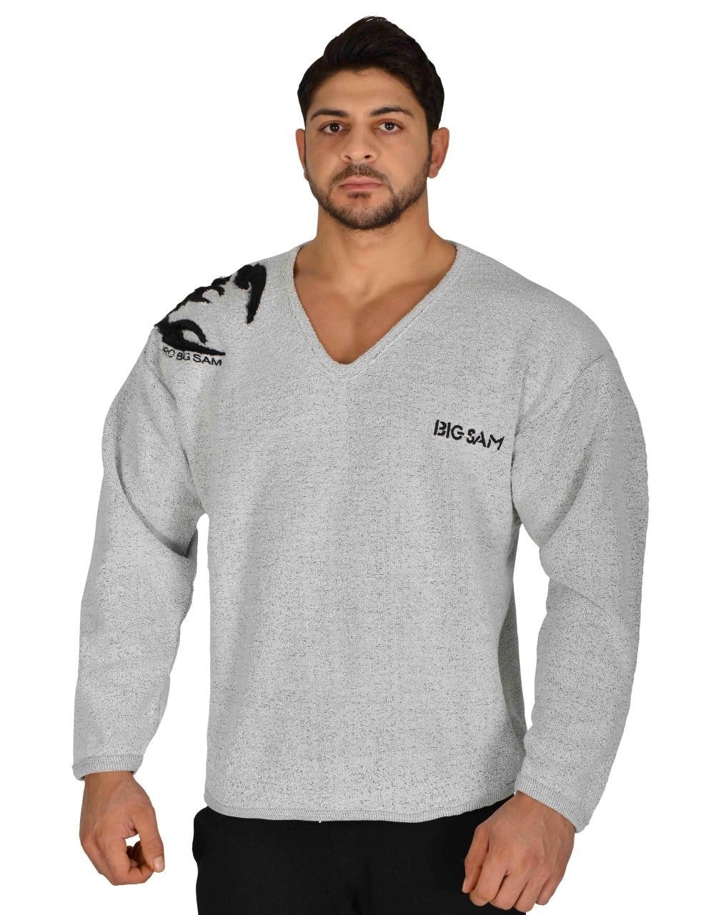 Akrep Detaylı Havlu Sweater Big Sam 4615