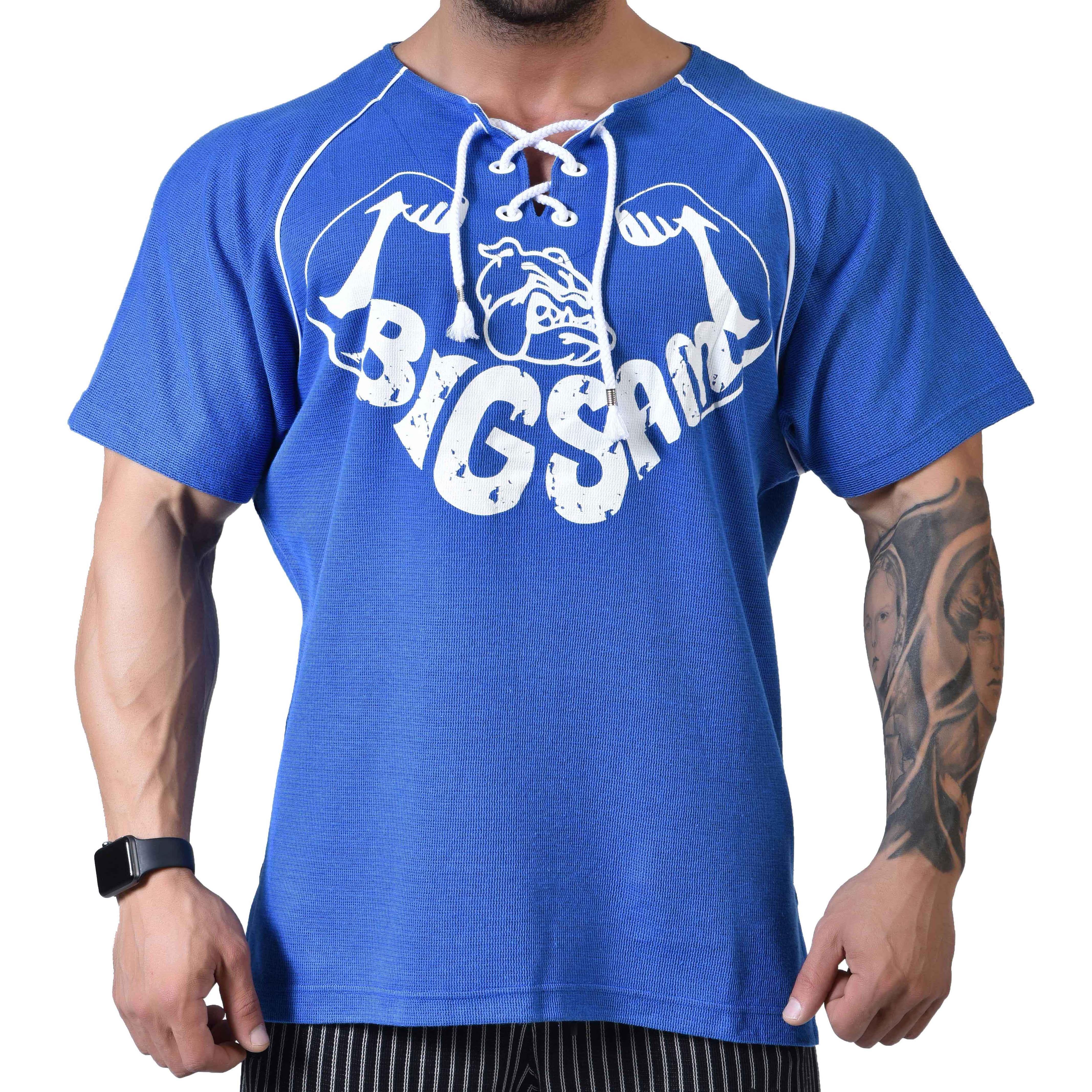 Bağcıklı Fitness Tişört Big Sam 3196