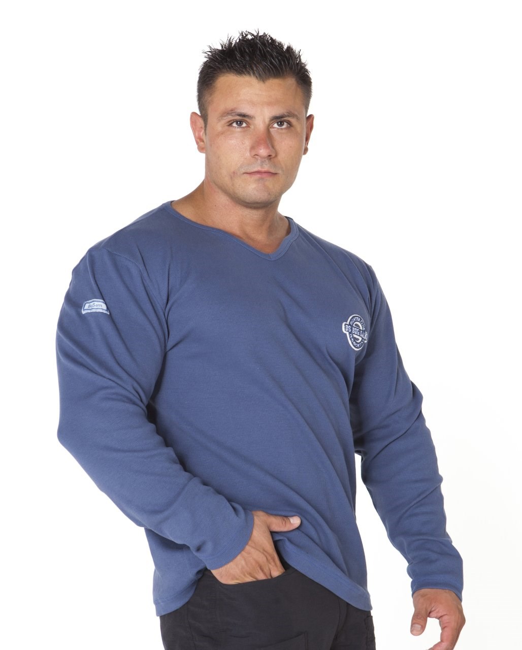 Basic Rahat Fit Kaaşkorse Sweatshirt Big Sam 4581