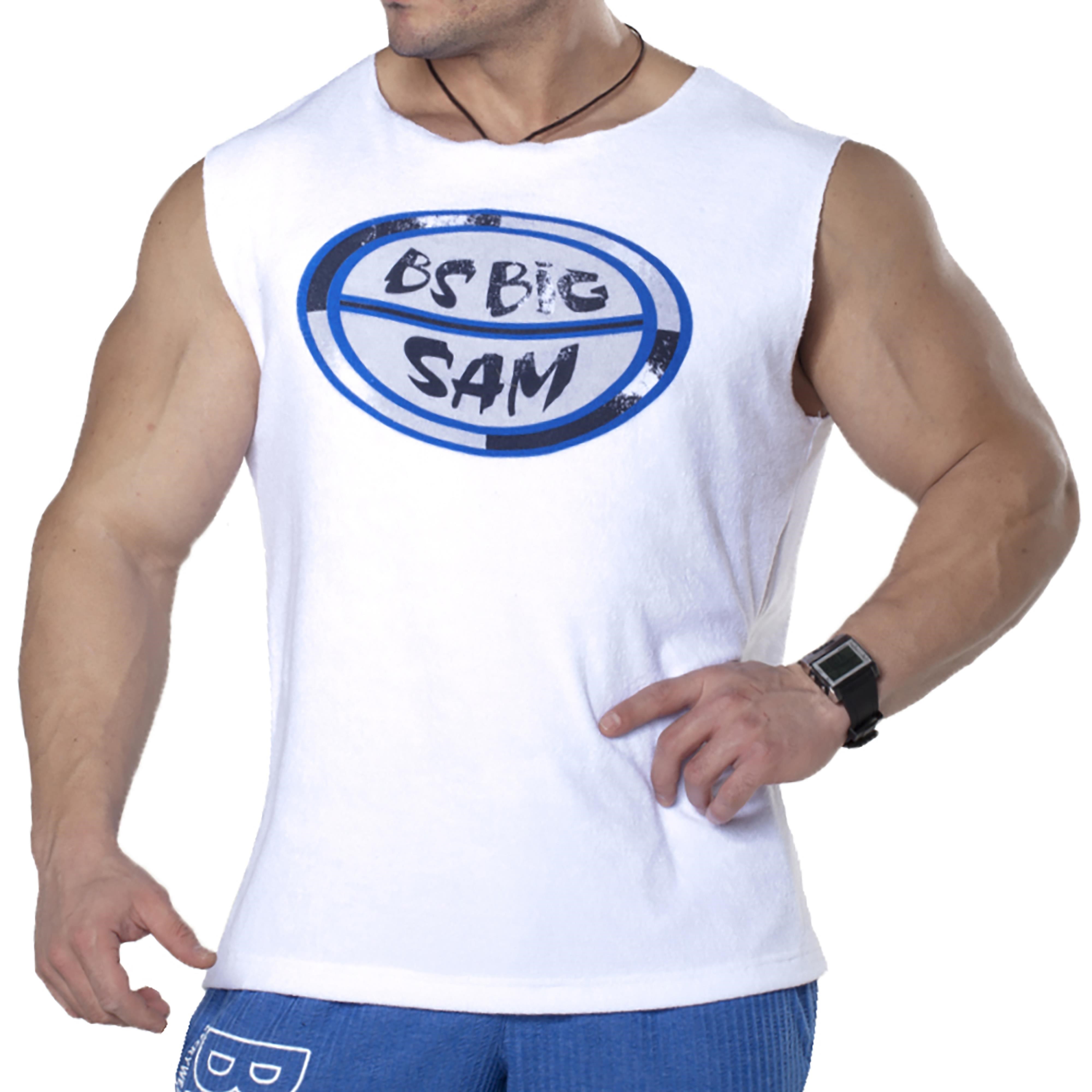 Beyaz Havlu Atlet Big Sam 2107