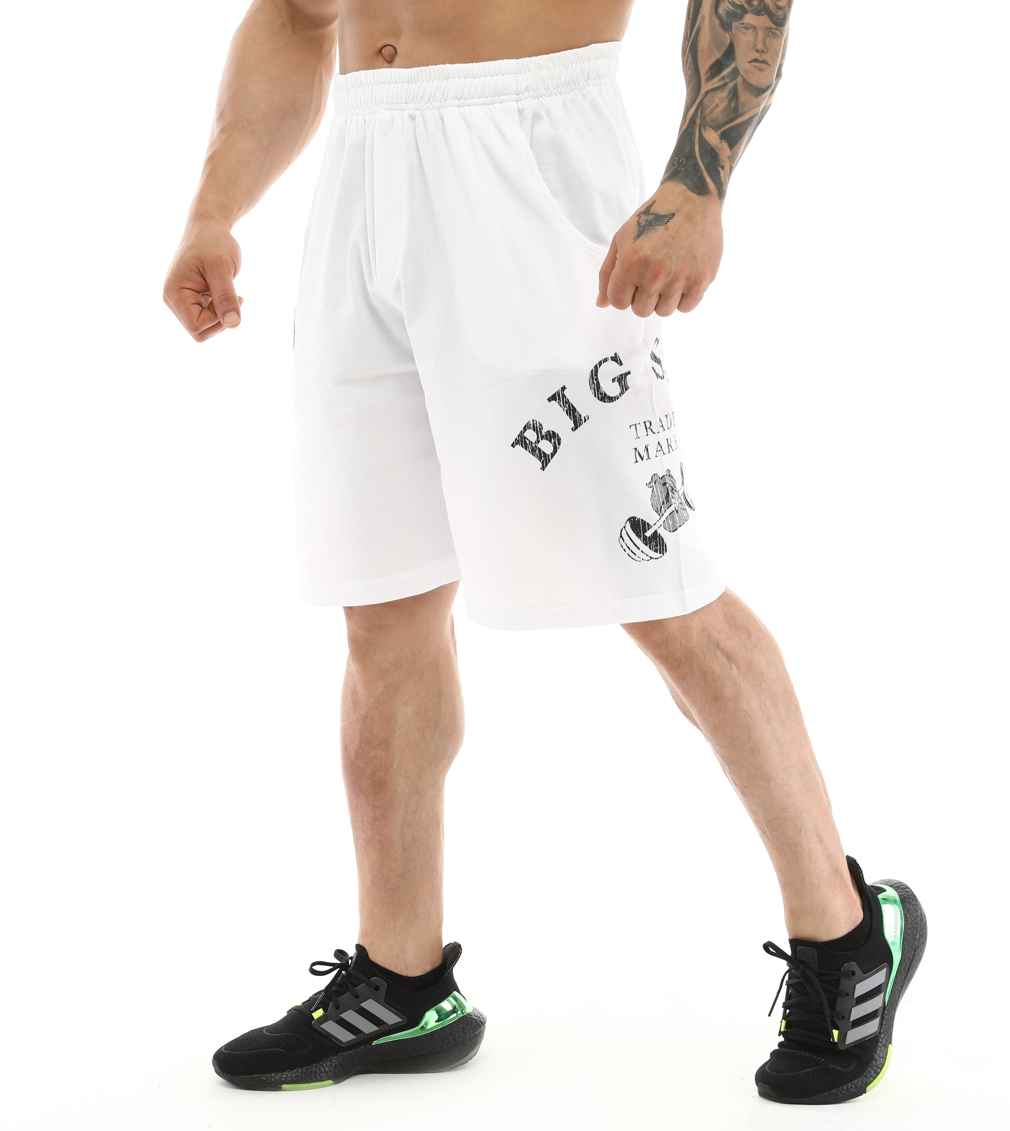 Beyaz Pamuklu Şort Big Sam 1431