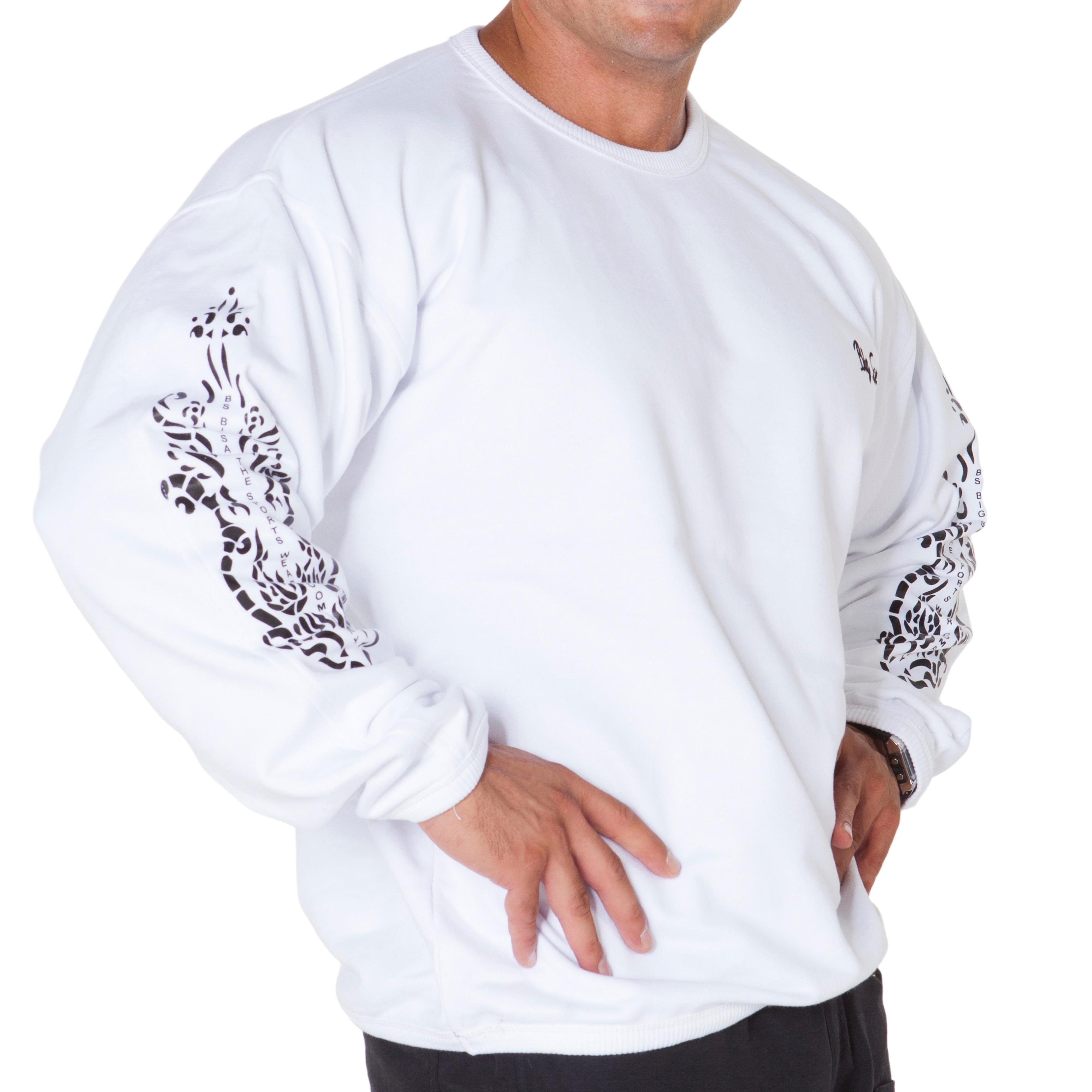 Bisiklet Yaka Kışlık Pamuklu Sweatshirt Big Sam 4577