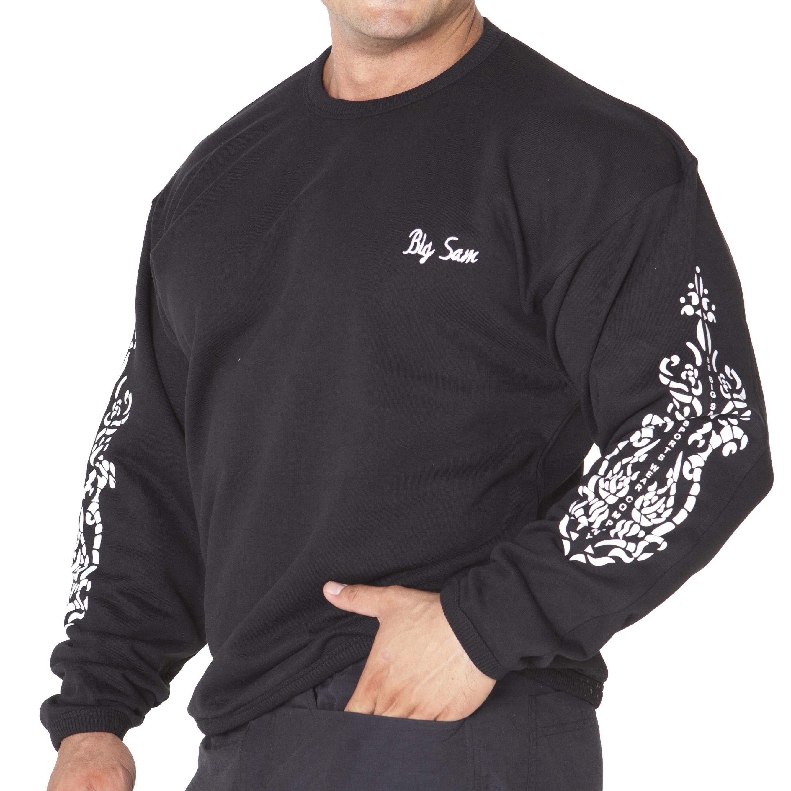 Bisiklet Yaka Kışlık Sweatshirt Big Sam 4576