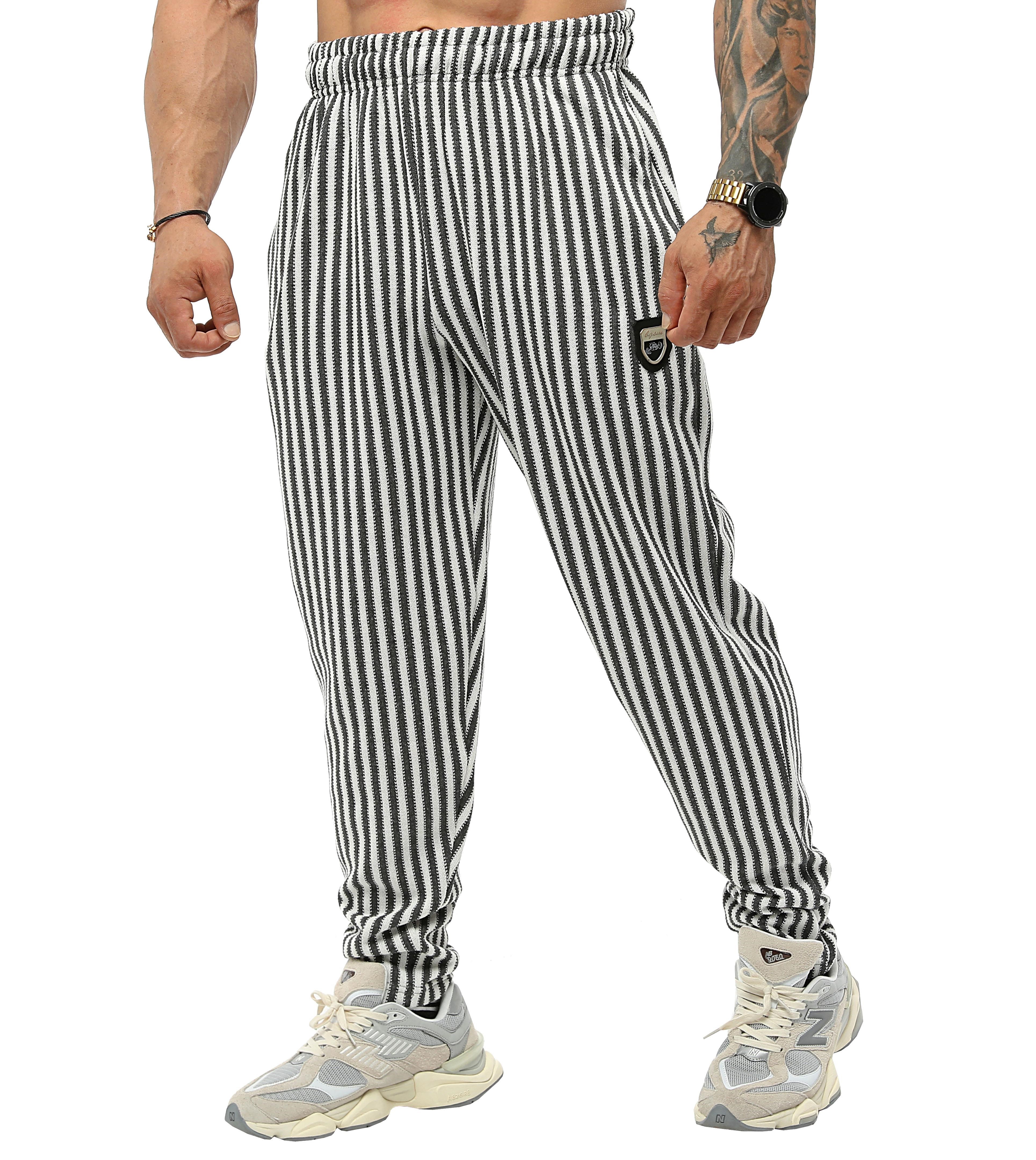Body Pantolon Kışlık Eşofman Altı Çizgili BGSM PNT1320