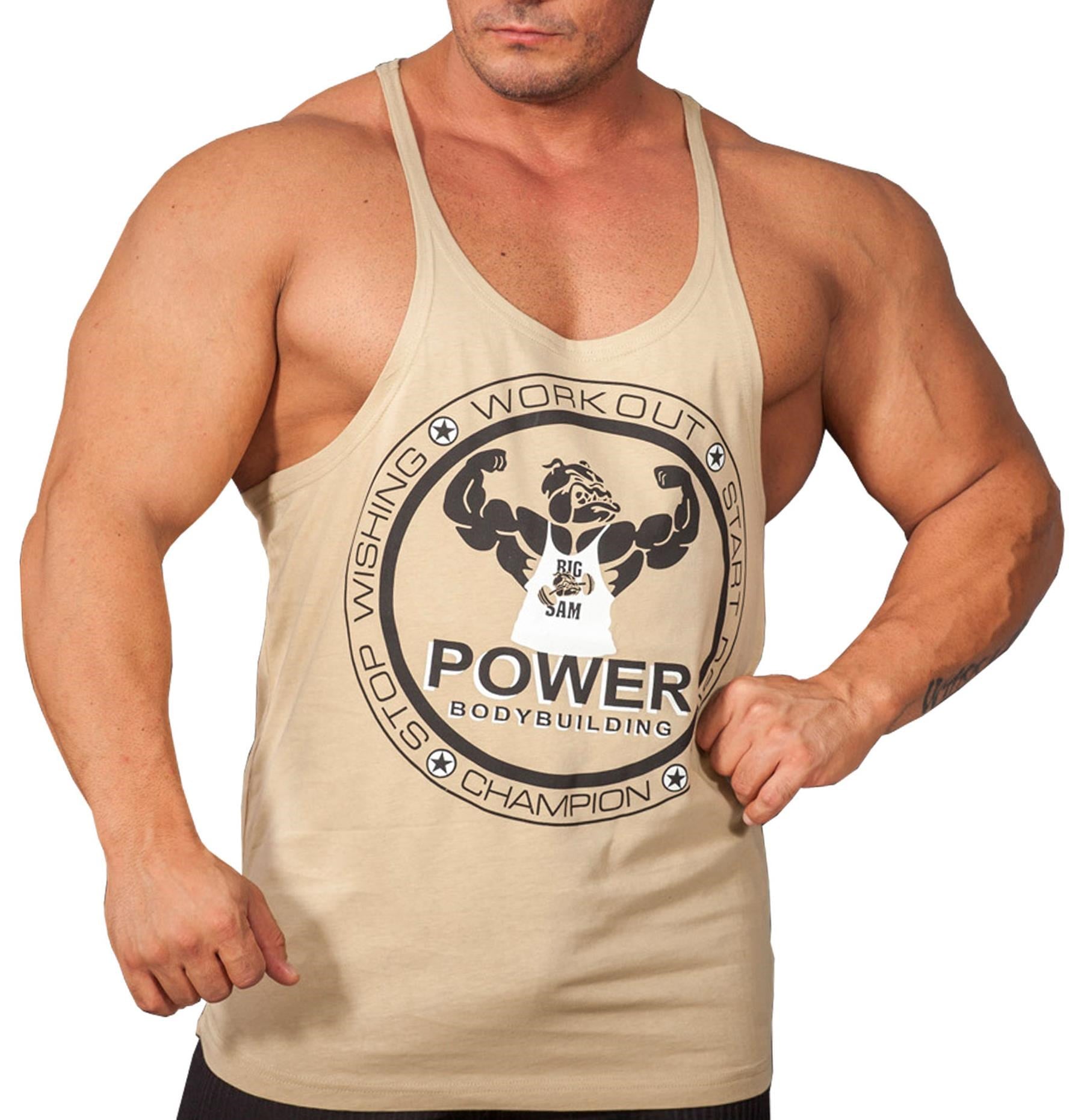 Çöl Sarısı Fitness Antrenman Atleti Big Sam 2228