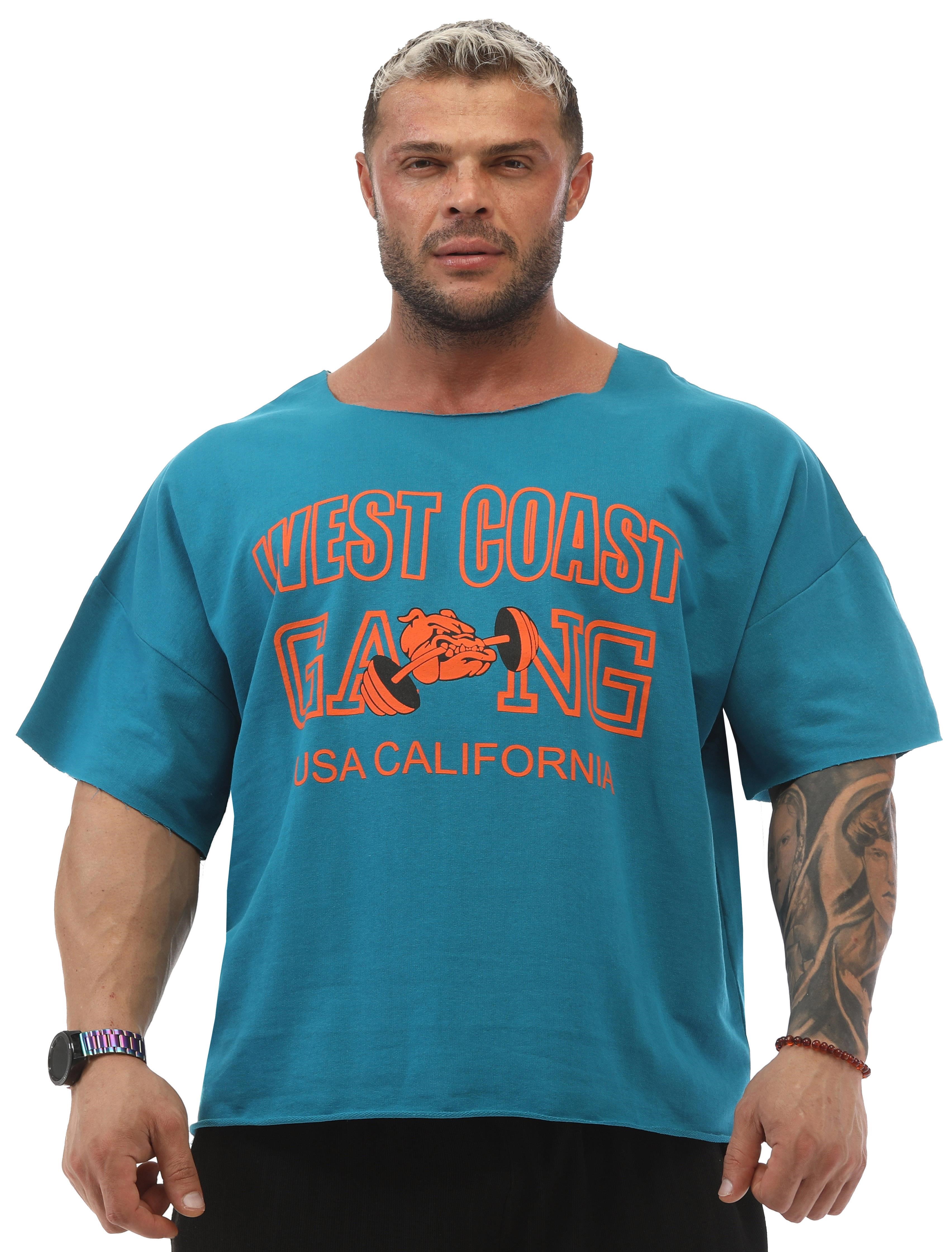 Erkek Antrenman T-shirt Bodybuilding Rag Top Stilya 7300