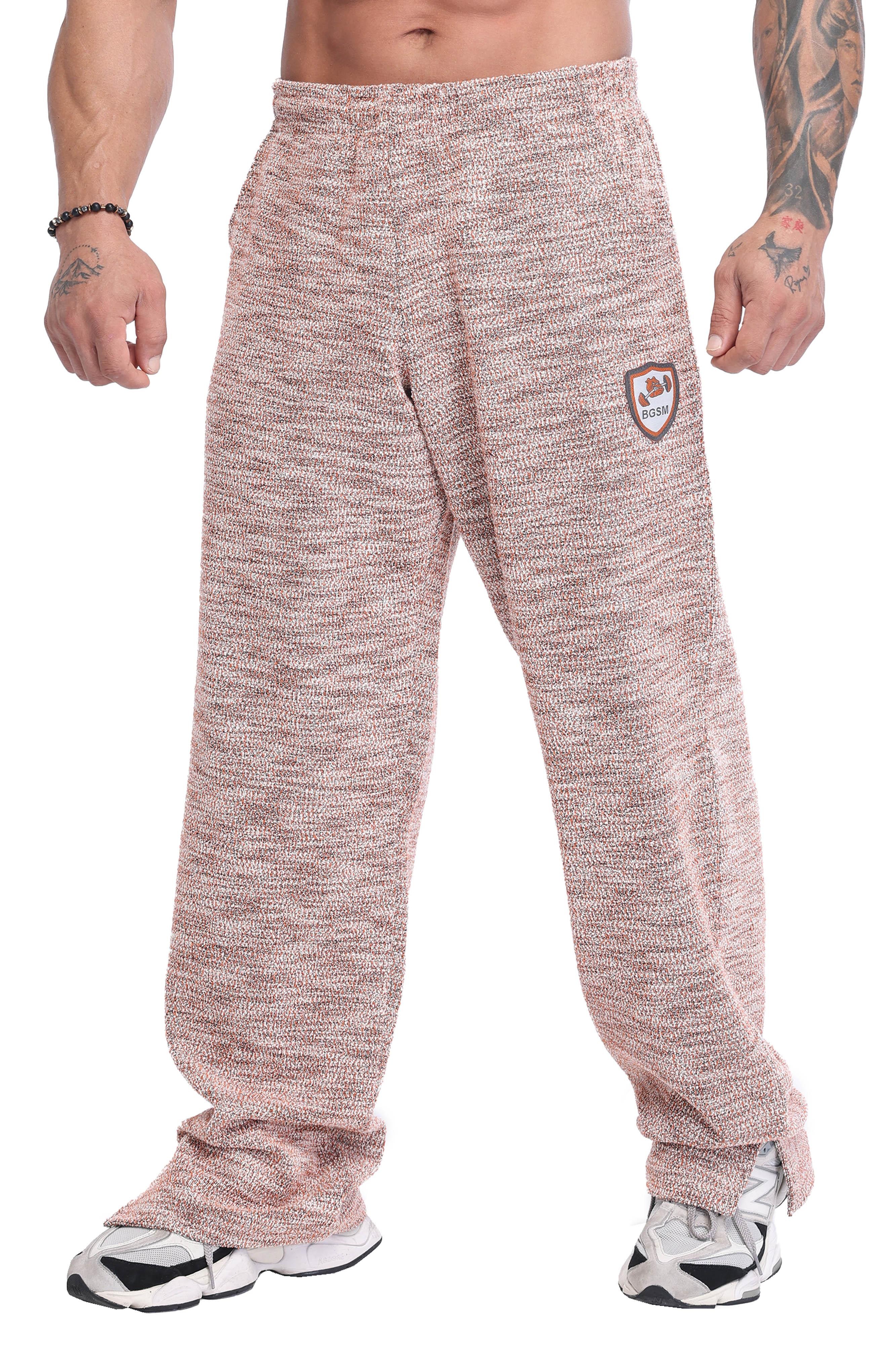 Erkek Baggy Kışlık Eşofman Altı Loose Fit Spor Pantolon BGSM PNT1423