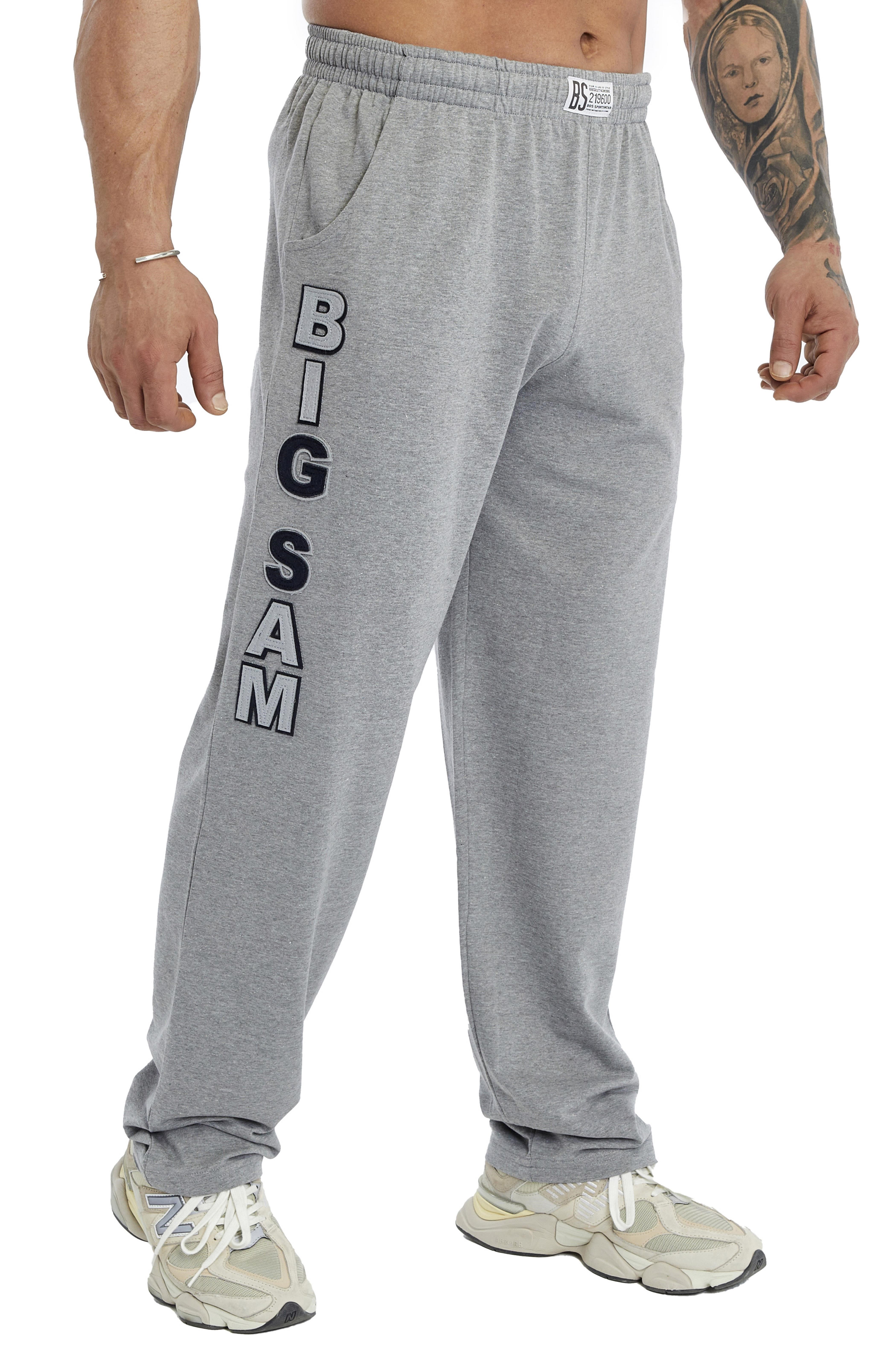Erkek Eşofman Altı Boru Paça Body Fitness Pantolon Big Sam 847