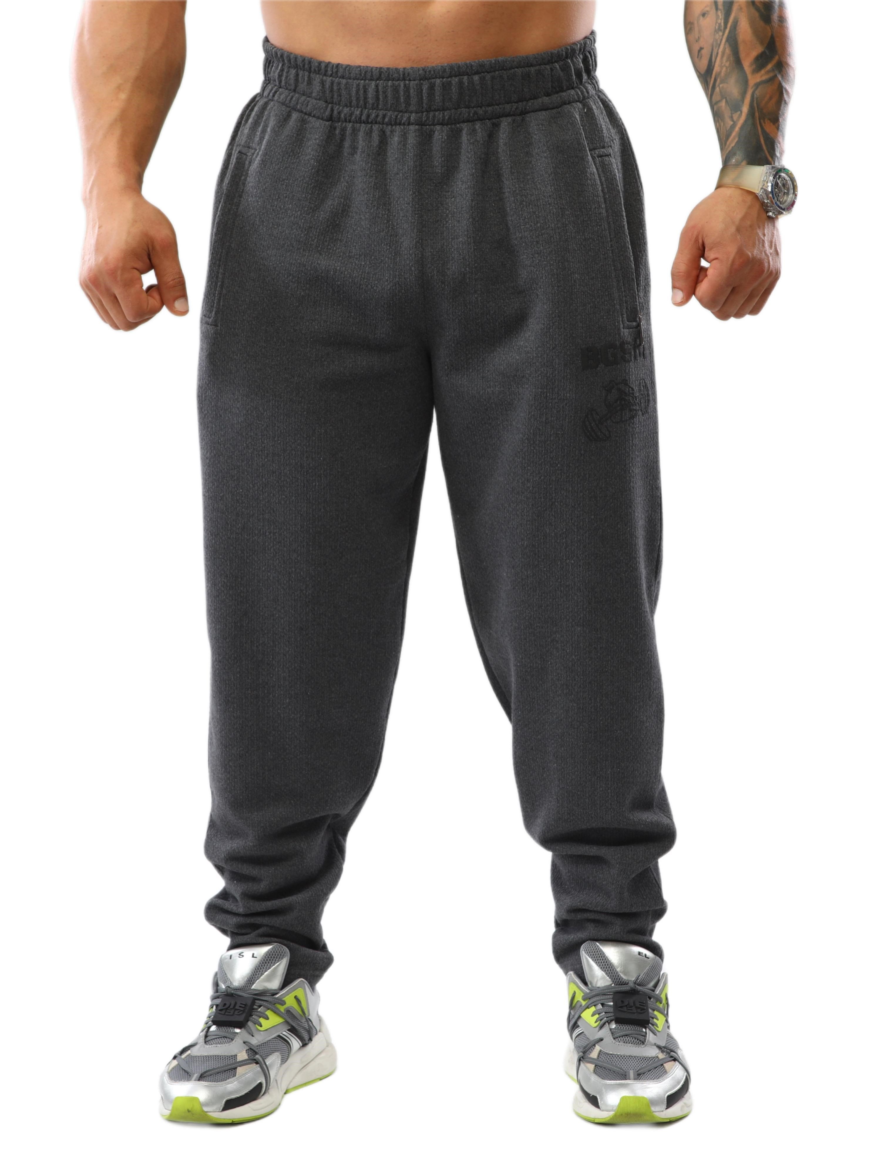 Erkek Eşofman Altı Fermuarlı Cepli Kışlık Body Pantolon BGSM PNT1342