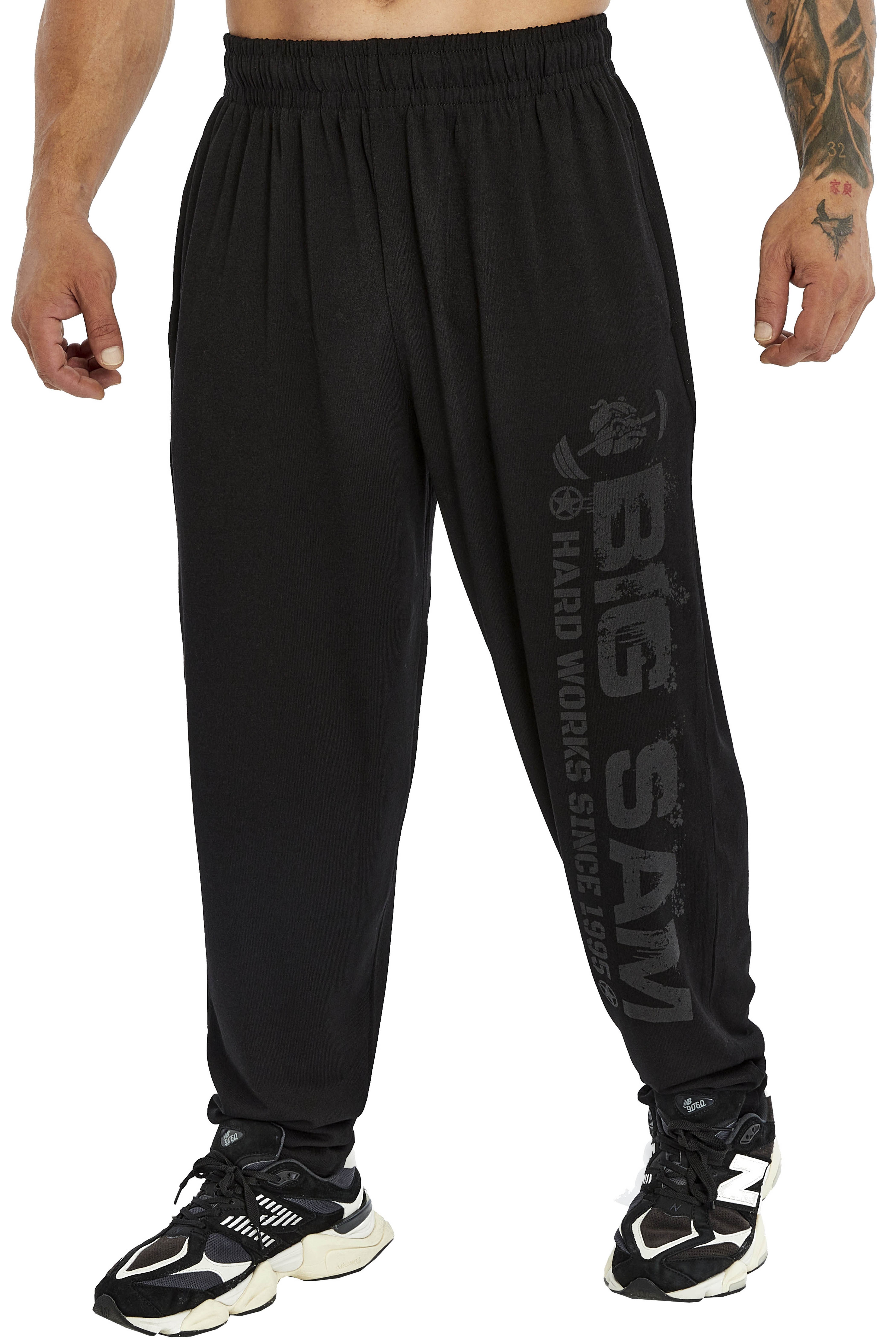 Erkek Eşofman Altı Şalvar Geniş Kesim Body Pantolon Big Sam 1265