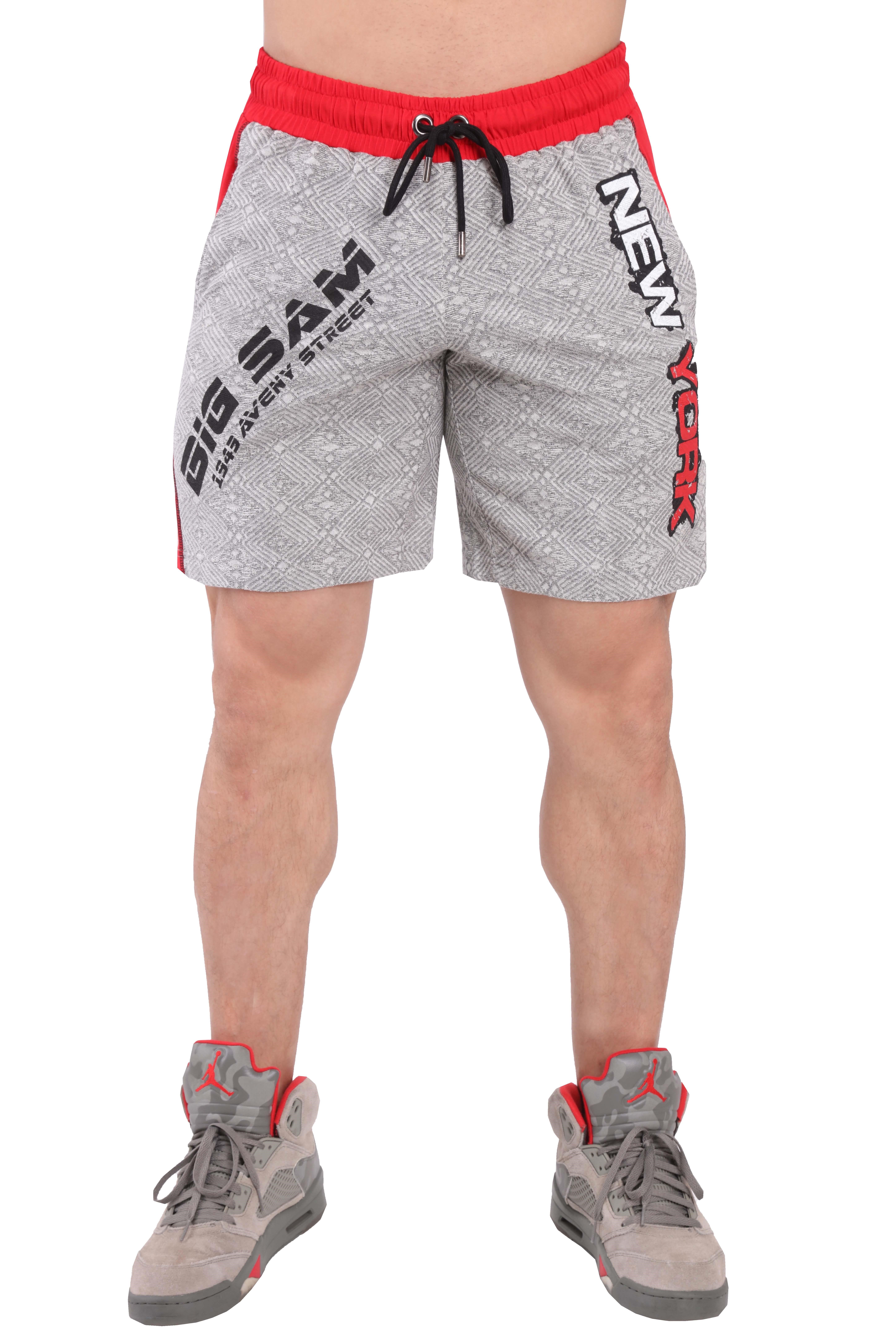 Erkek Gym Naturel Şort Big Sam 1467