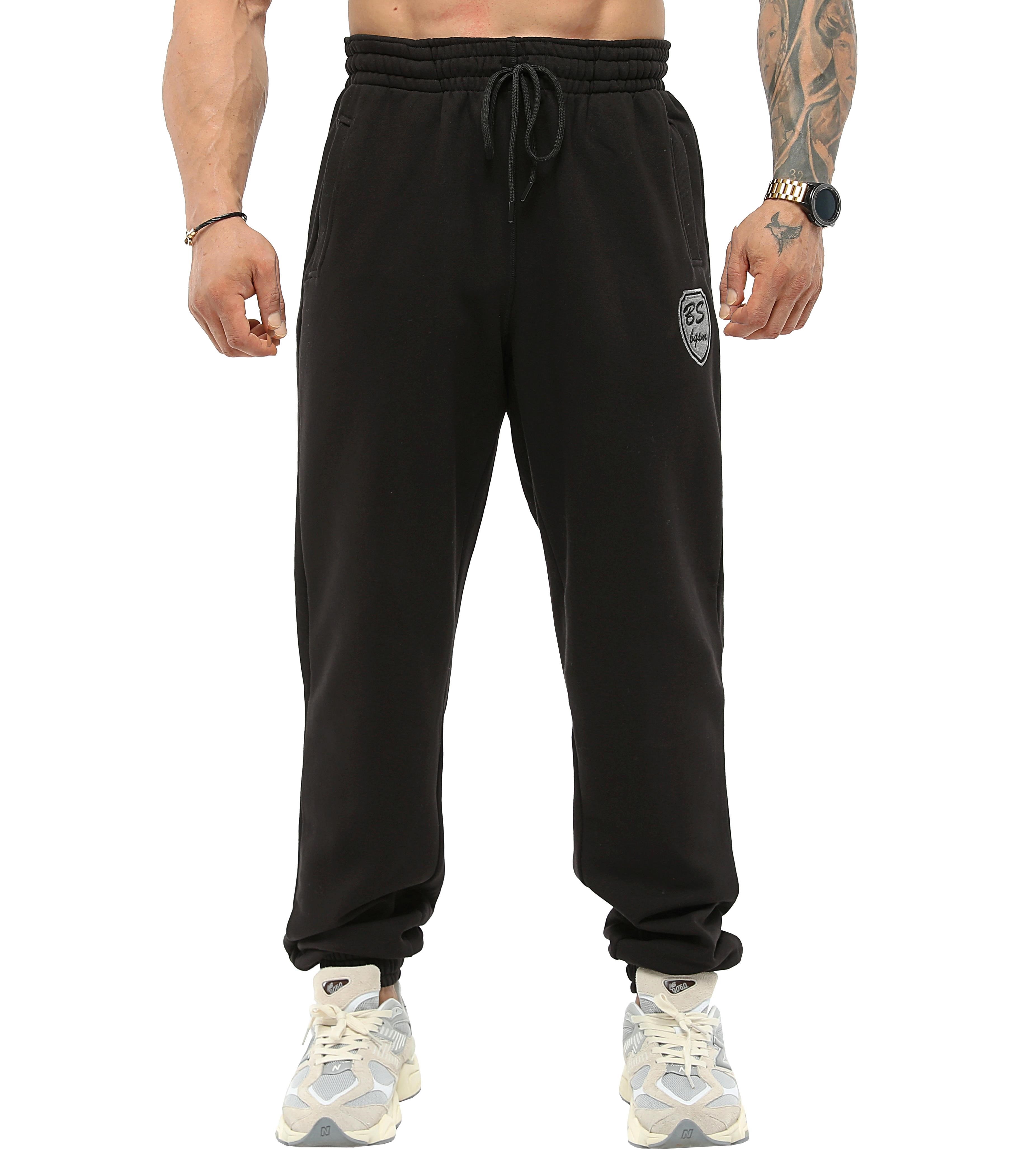 Erkek Kışlık Eşofman Altı Paçası Lastikli Spor Pantolon BGSM PNT1368