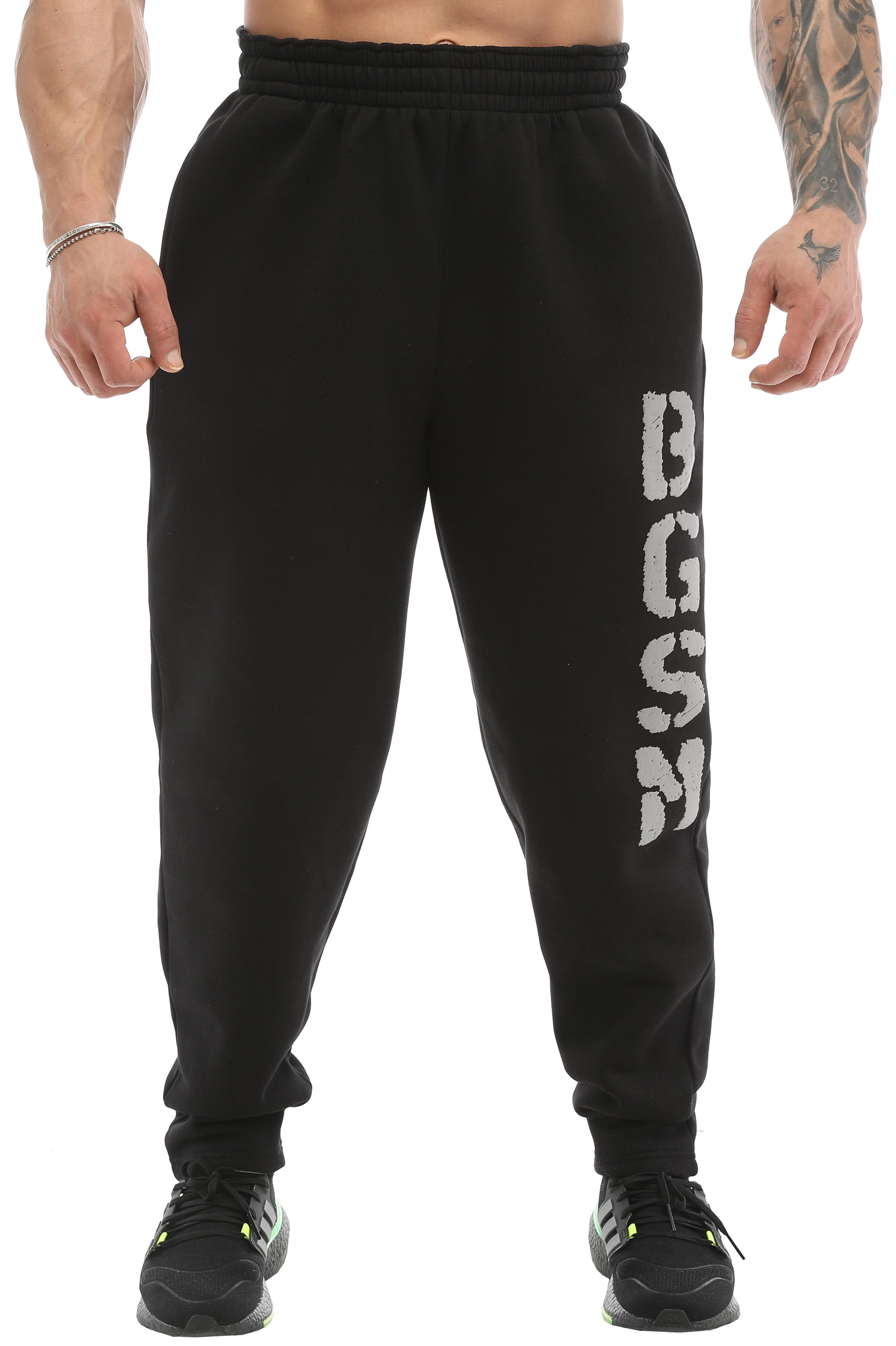 Erkek Loose Fit Muz Kesim Şardonlu Kışlık Eşofman Altı BGSM PNT1362