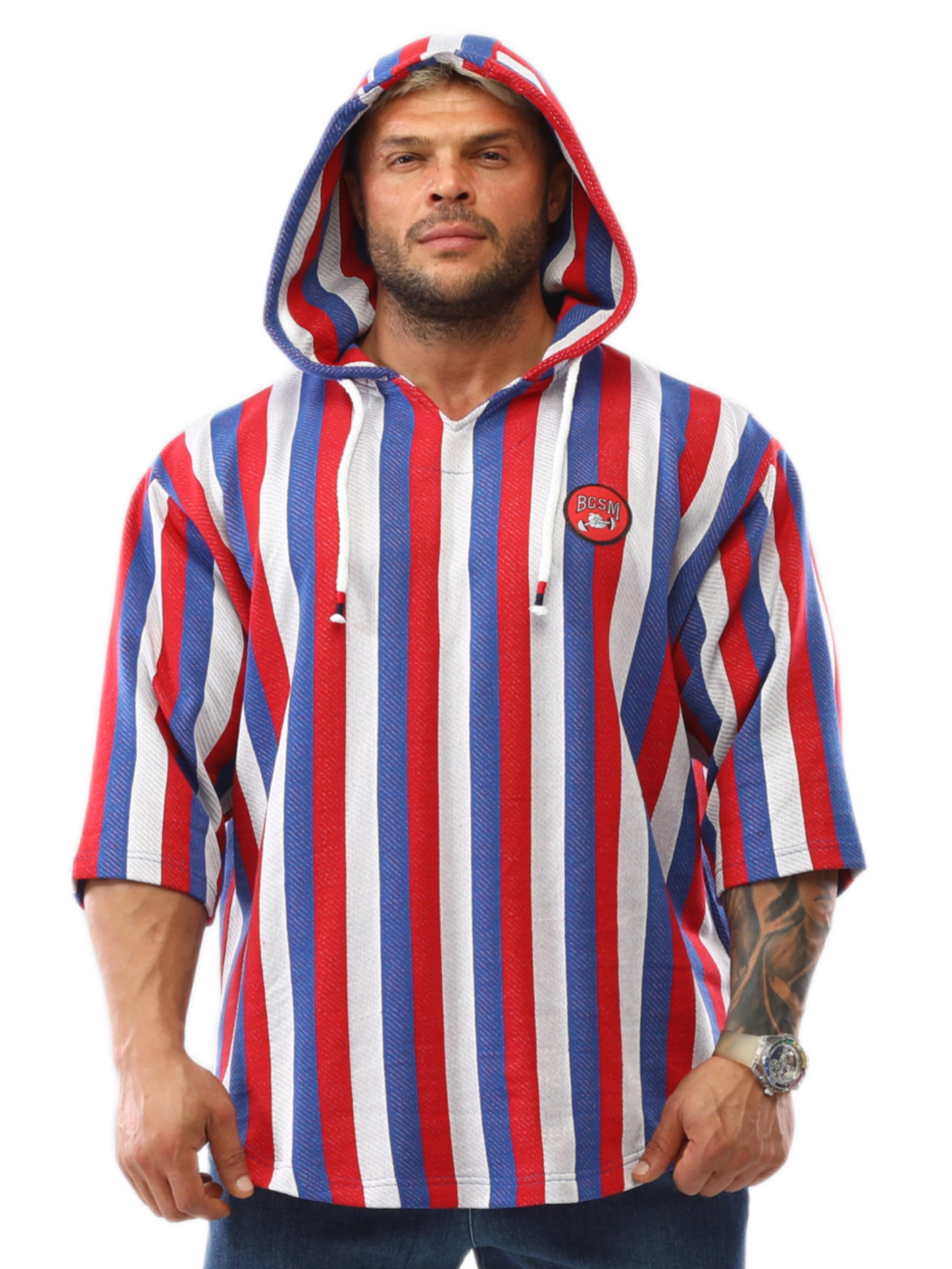 Erkek Oversize Kapşonlu Gym T-shirt BGSM 3329