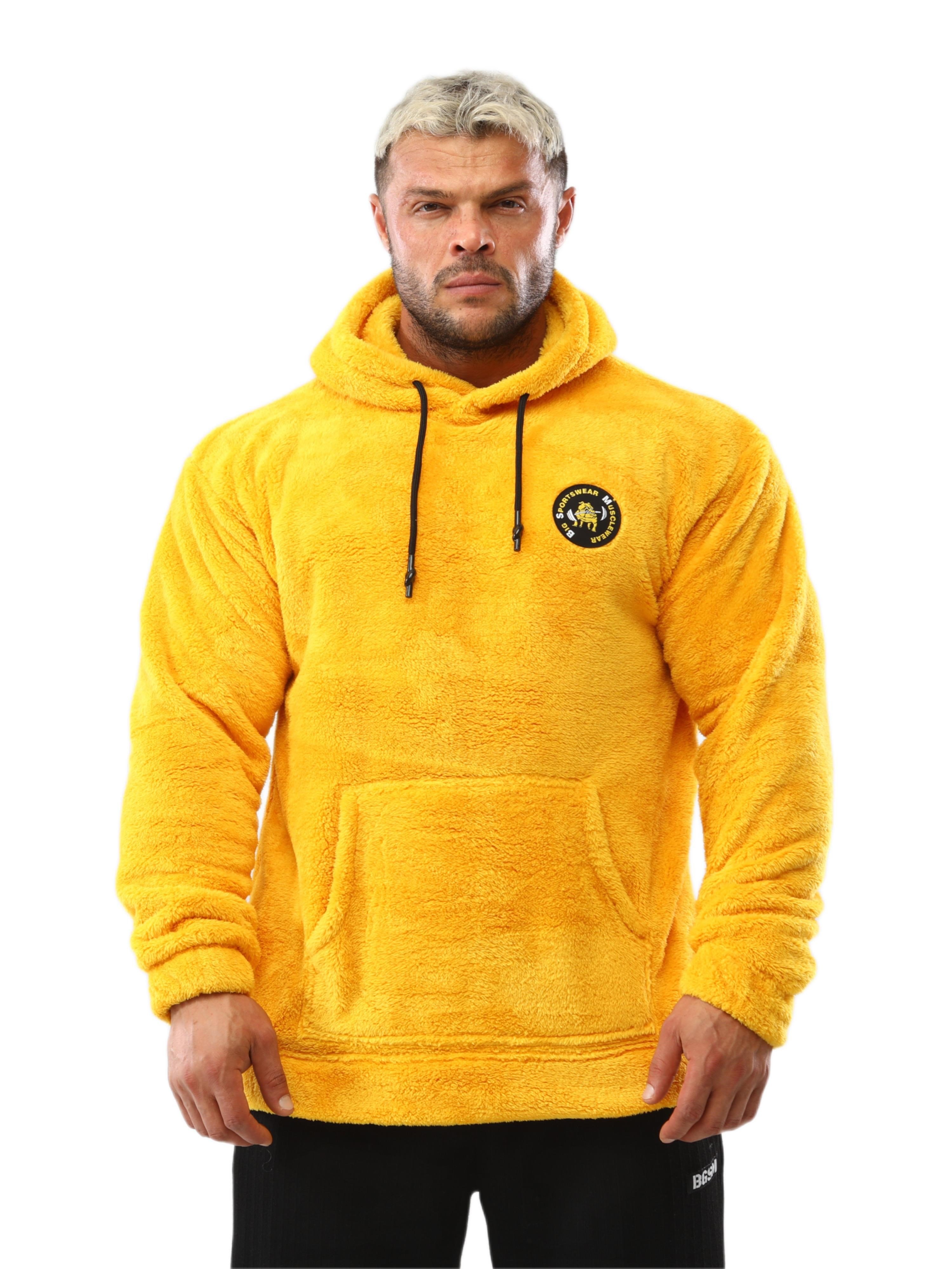 Erkek Oversize Kışlık Peluş Sweartshirt BGSM 4735