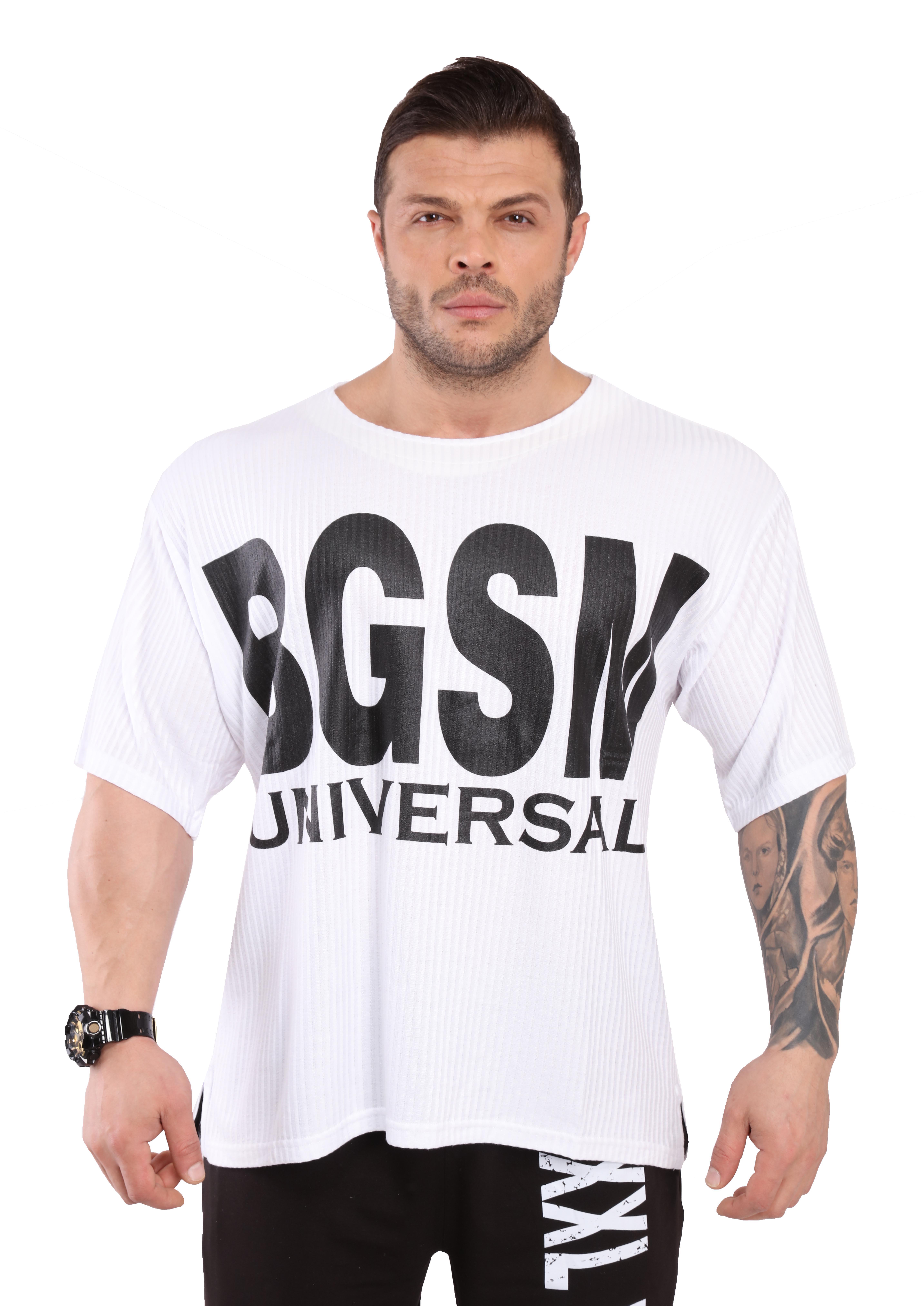 Erkek Rahat Kesim OversizeT-shirt Beyaz Big Sam 3274