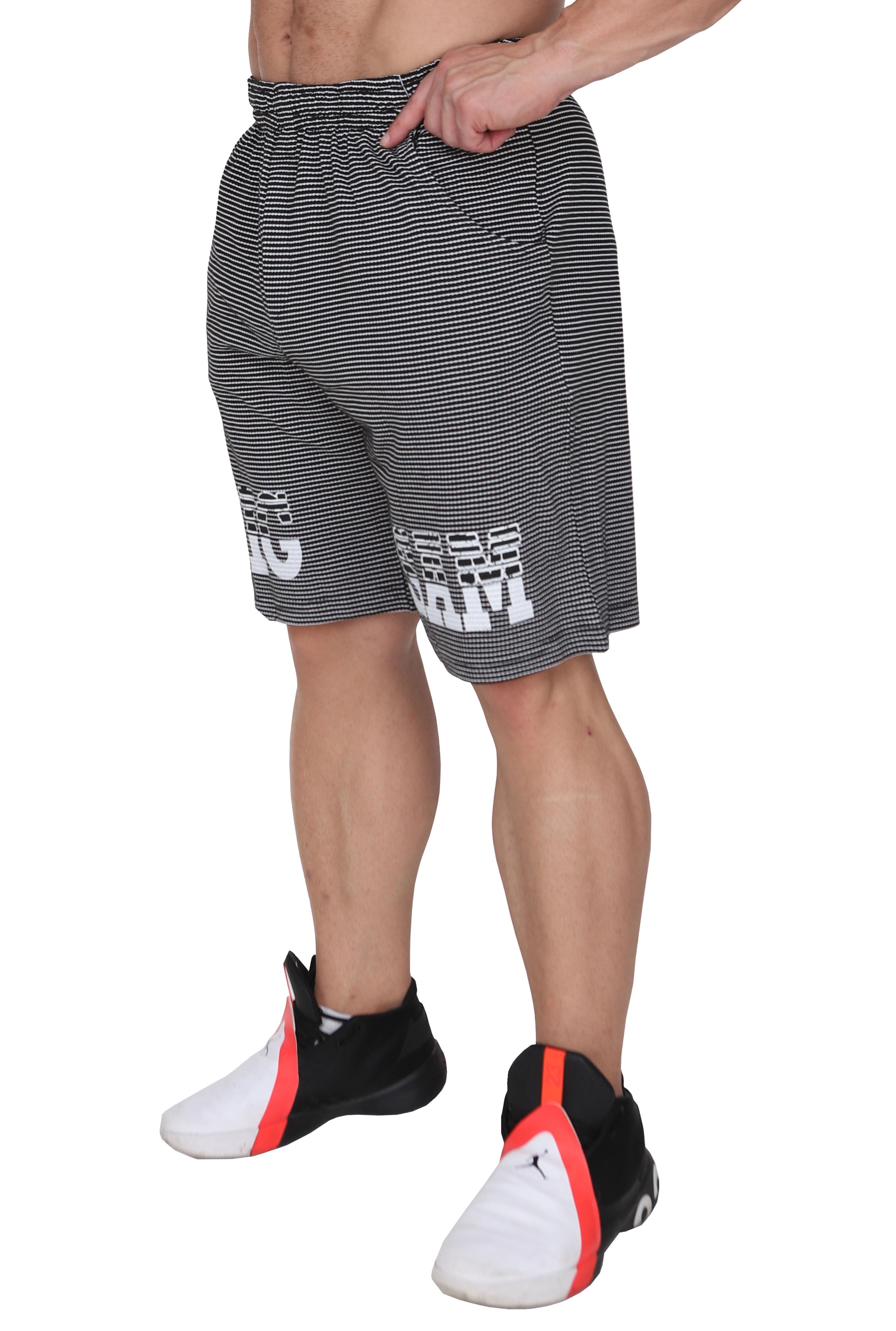 Erkek Spor Şort Fitness, Bodybuilding Antrenman Şortu Big Sam 1406