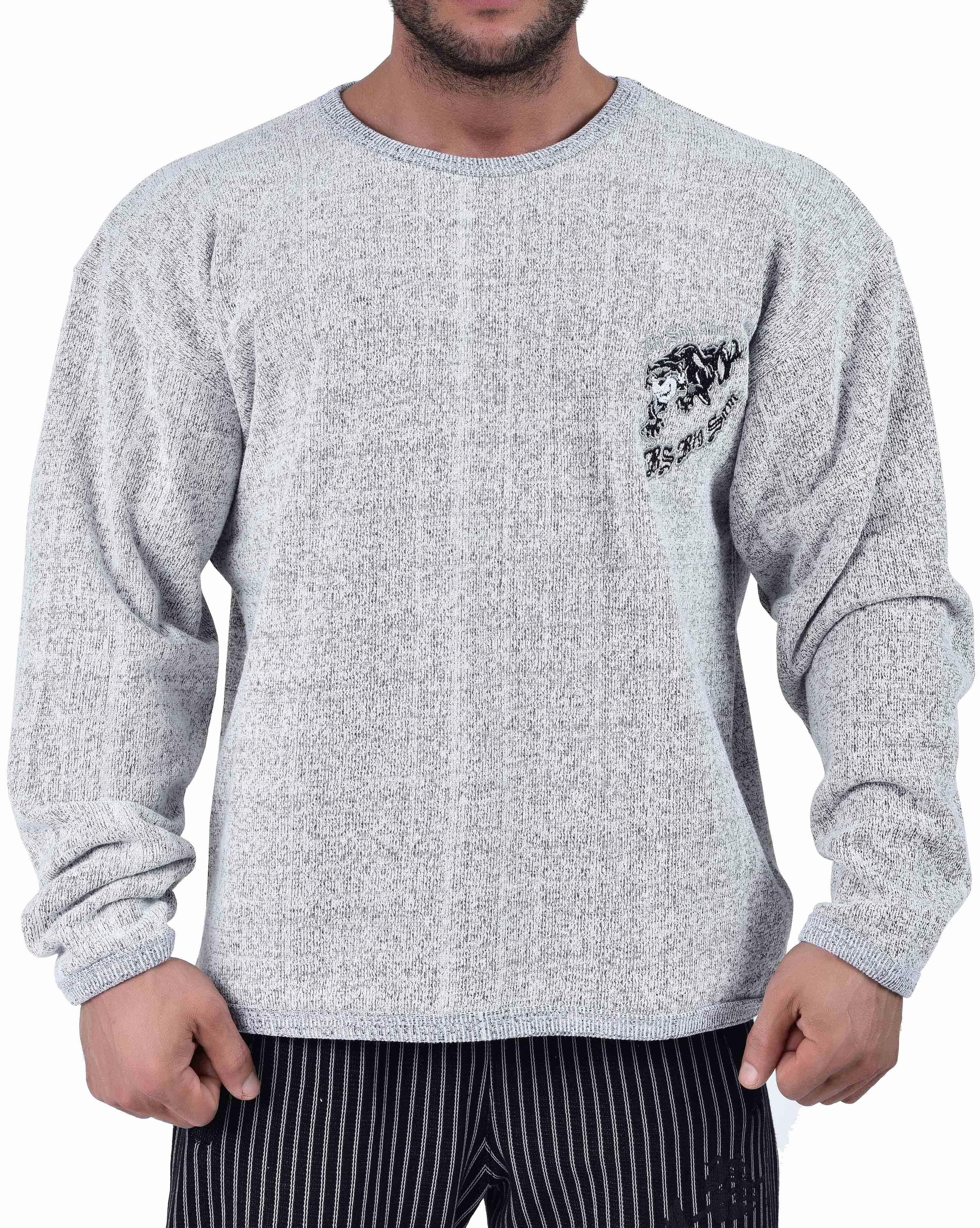 Erkek Sweatshirt | Geniş Kesim, Pamuklu Spor Kazak