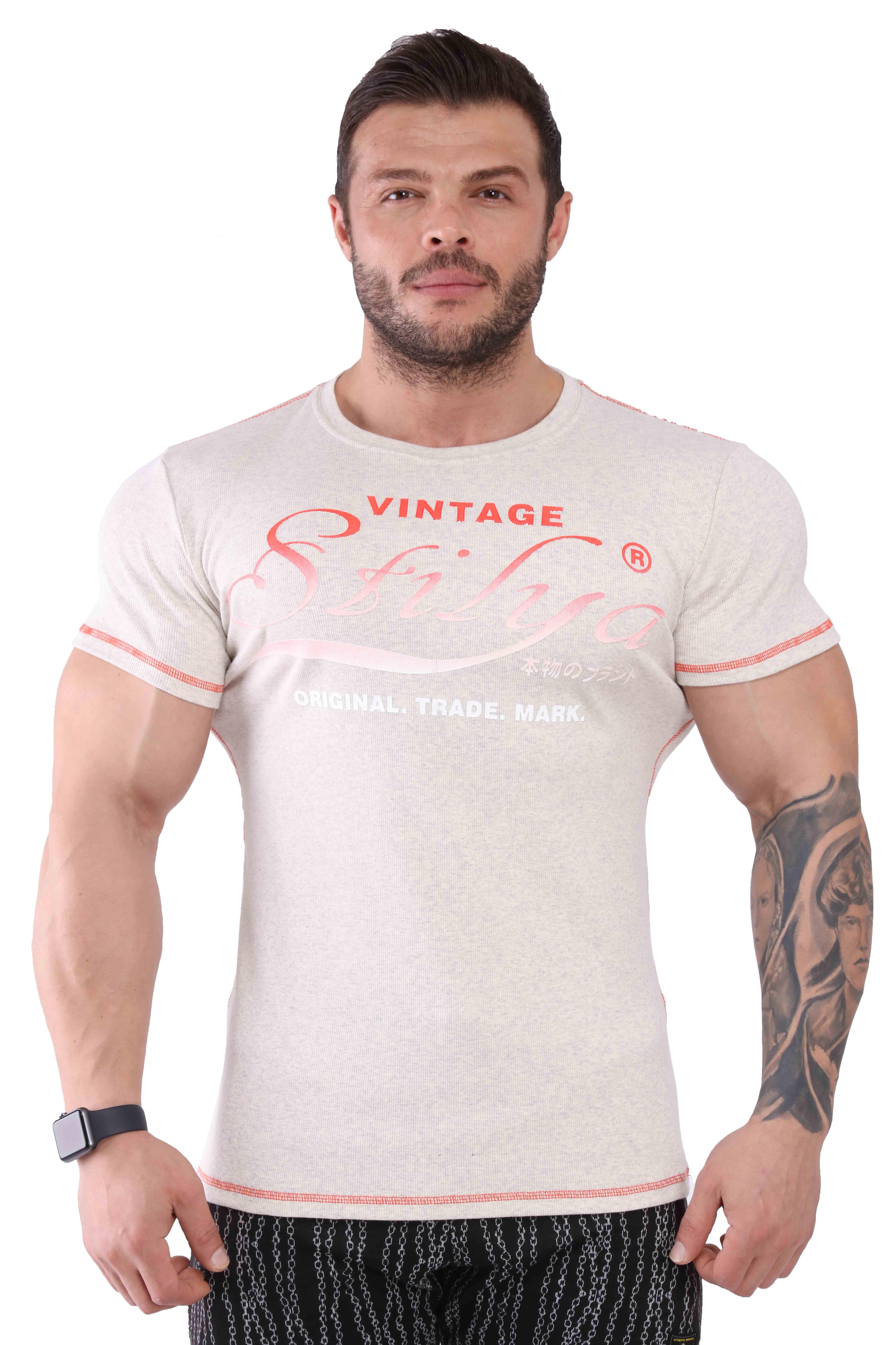 Erkek T-shirt Slim Fit Stilya 2894