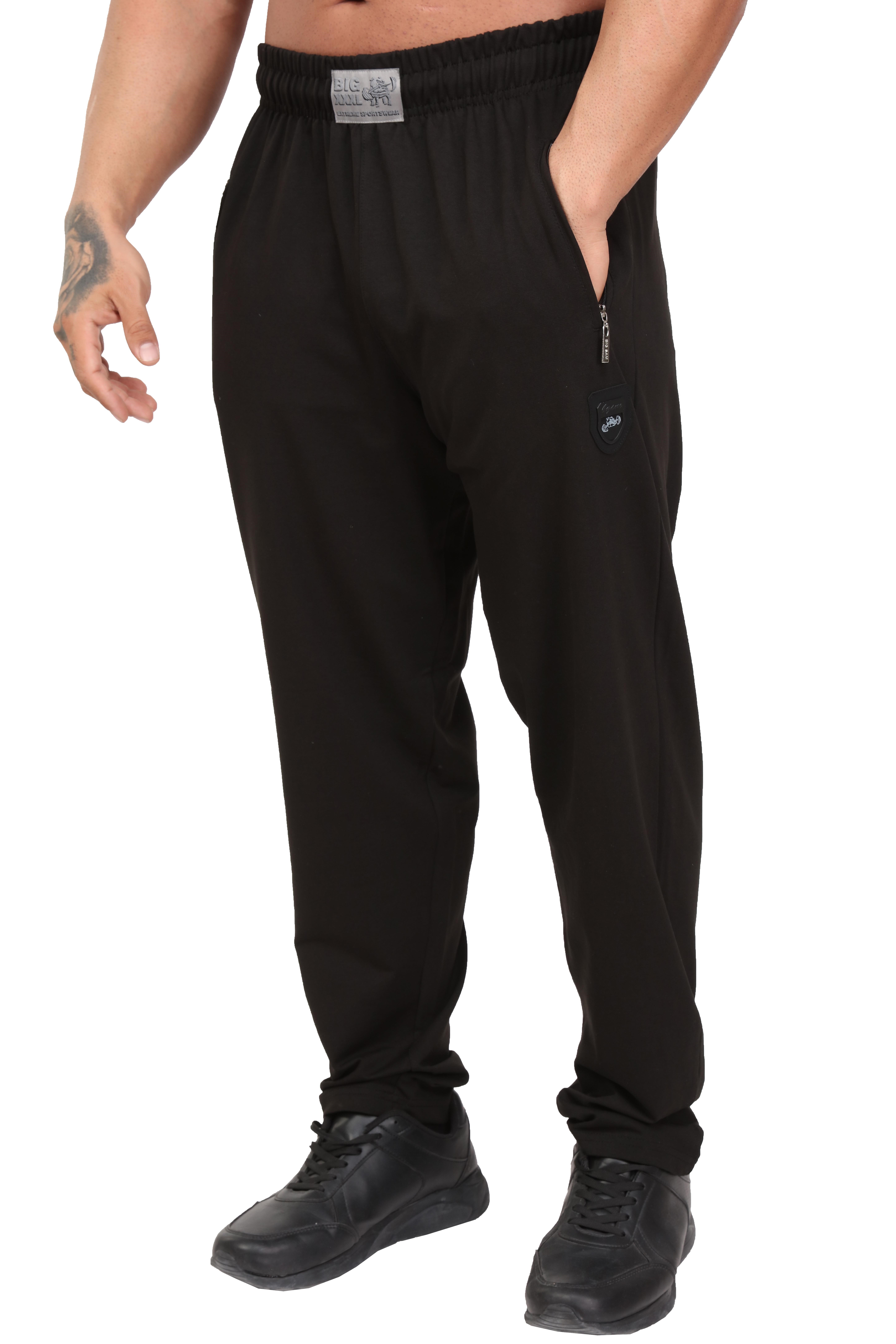 Eşofman Altı Rahat Kesim, Fermuarlı Body Pantolon Big Sam 1227