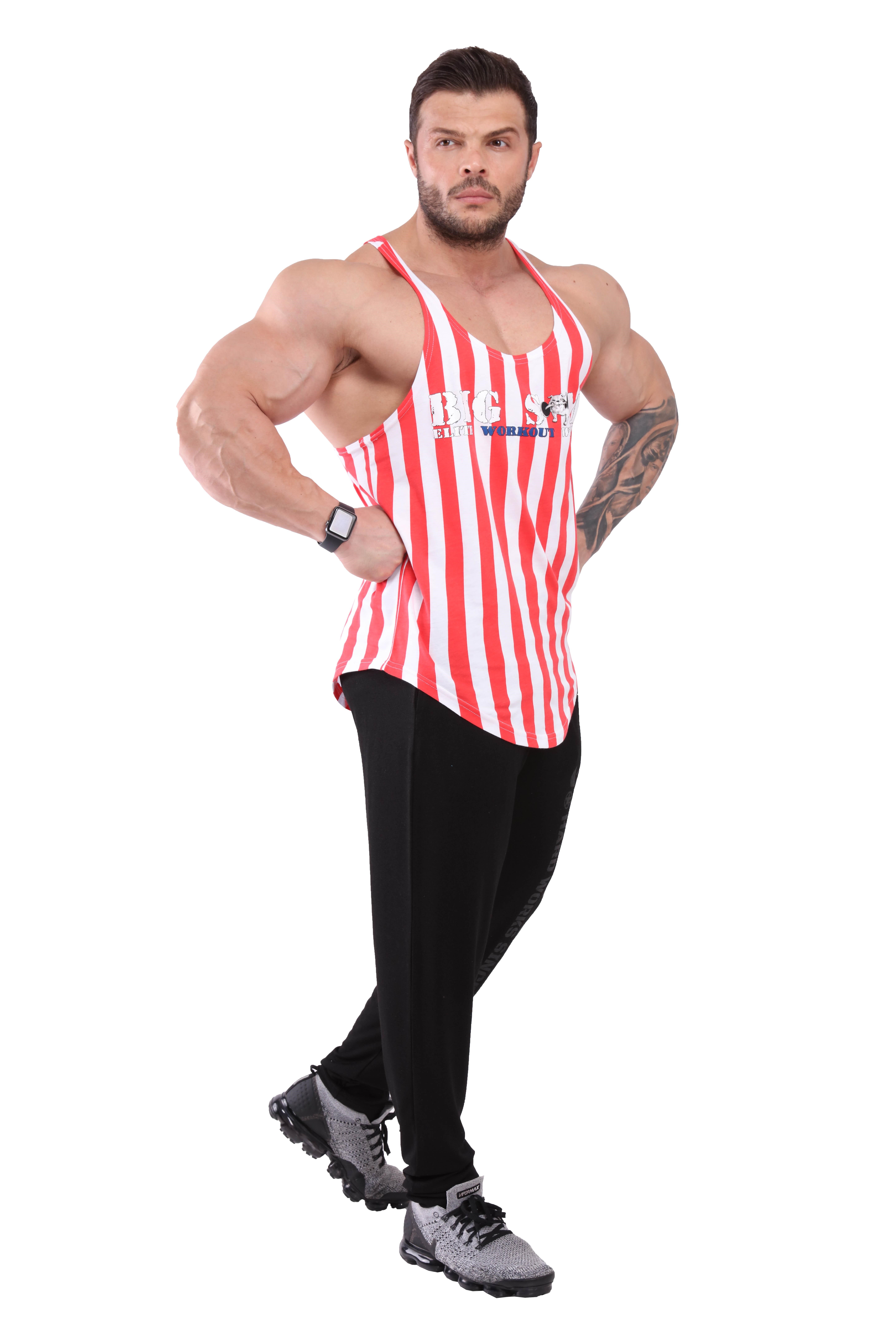 Fitness Atlet Spor Tank Top Big Sam 2282