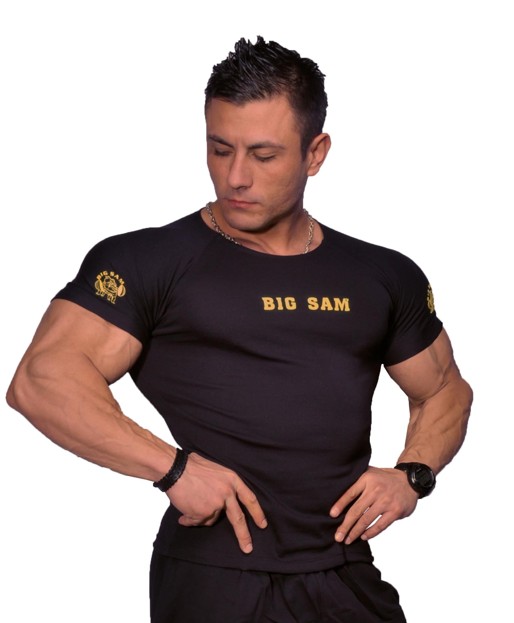 Fitness Body Tişört Big Sam 2604
