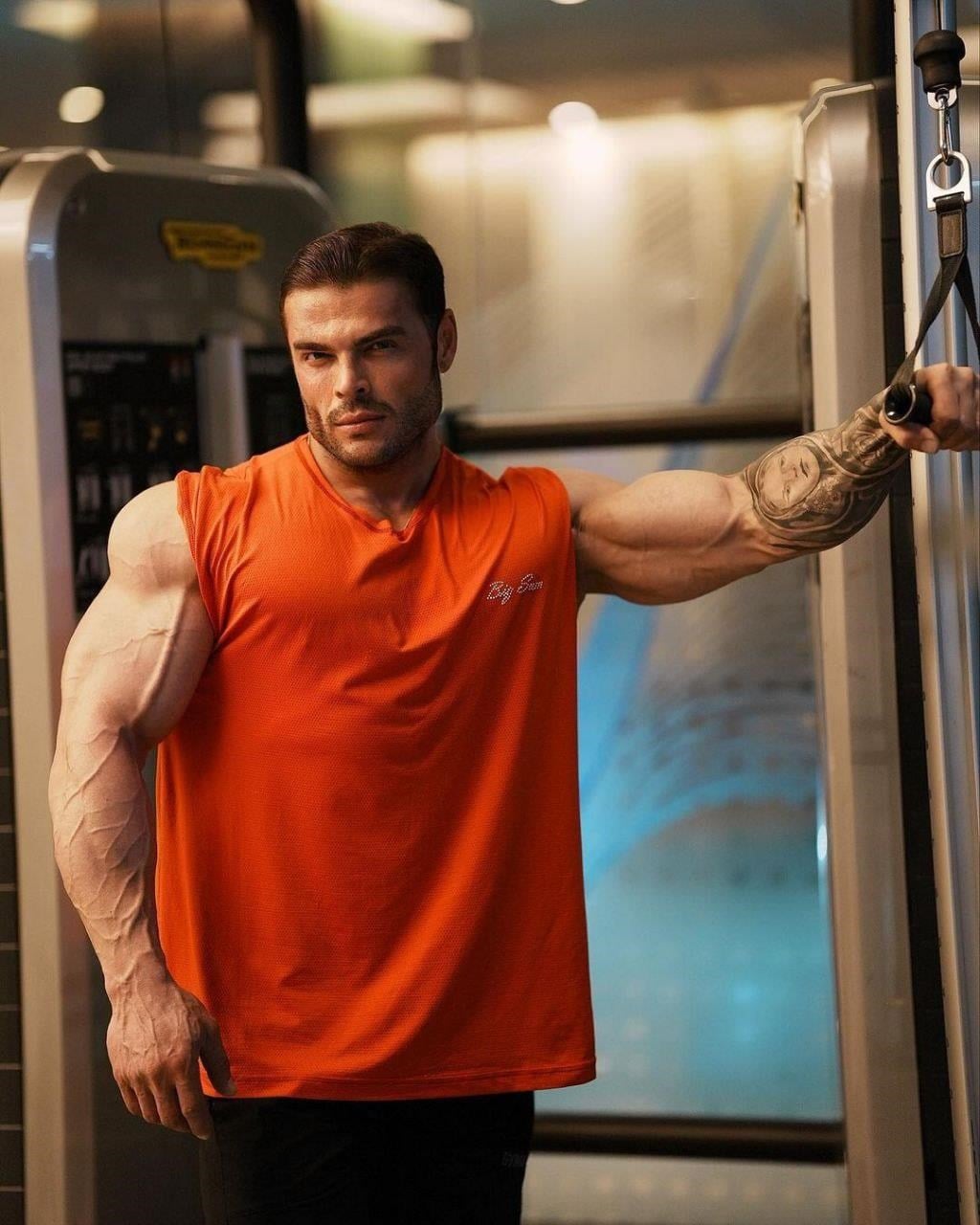 Fitness Kolsuz T-shirt Dry Fit Antrenman Atleti