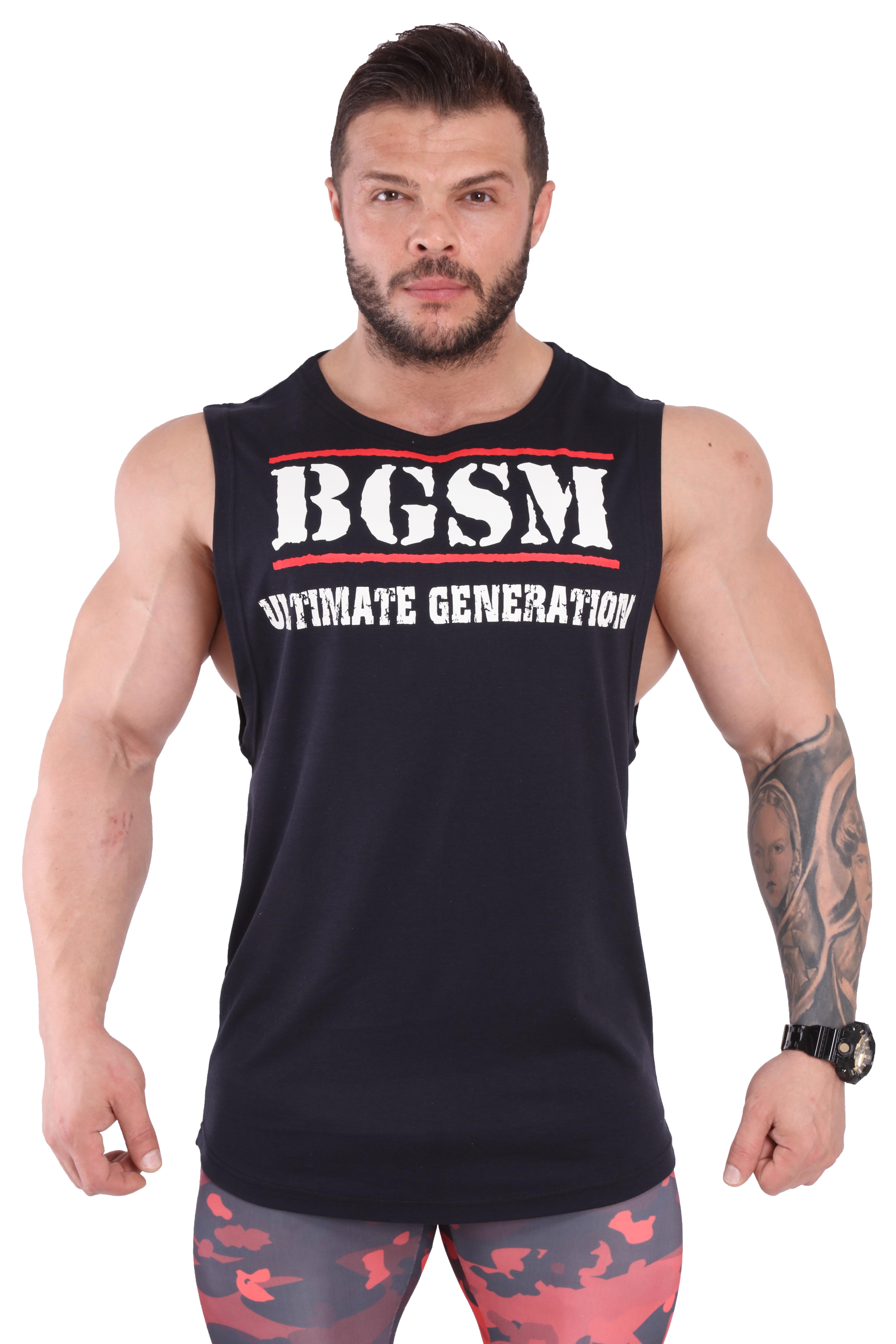 Fitness Spor Atlet Kolsuz Oversize Antrenman Üstü Big Sam 2318