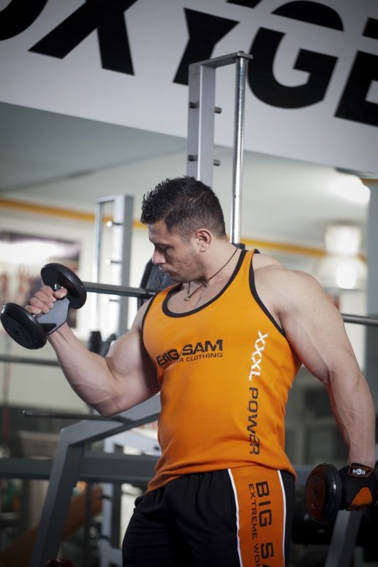 Fitness Spor Atlet Power Orange