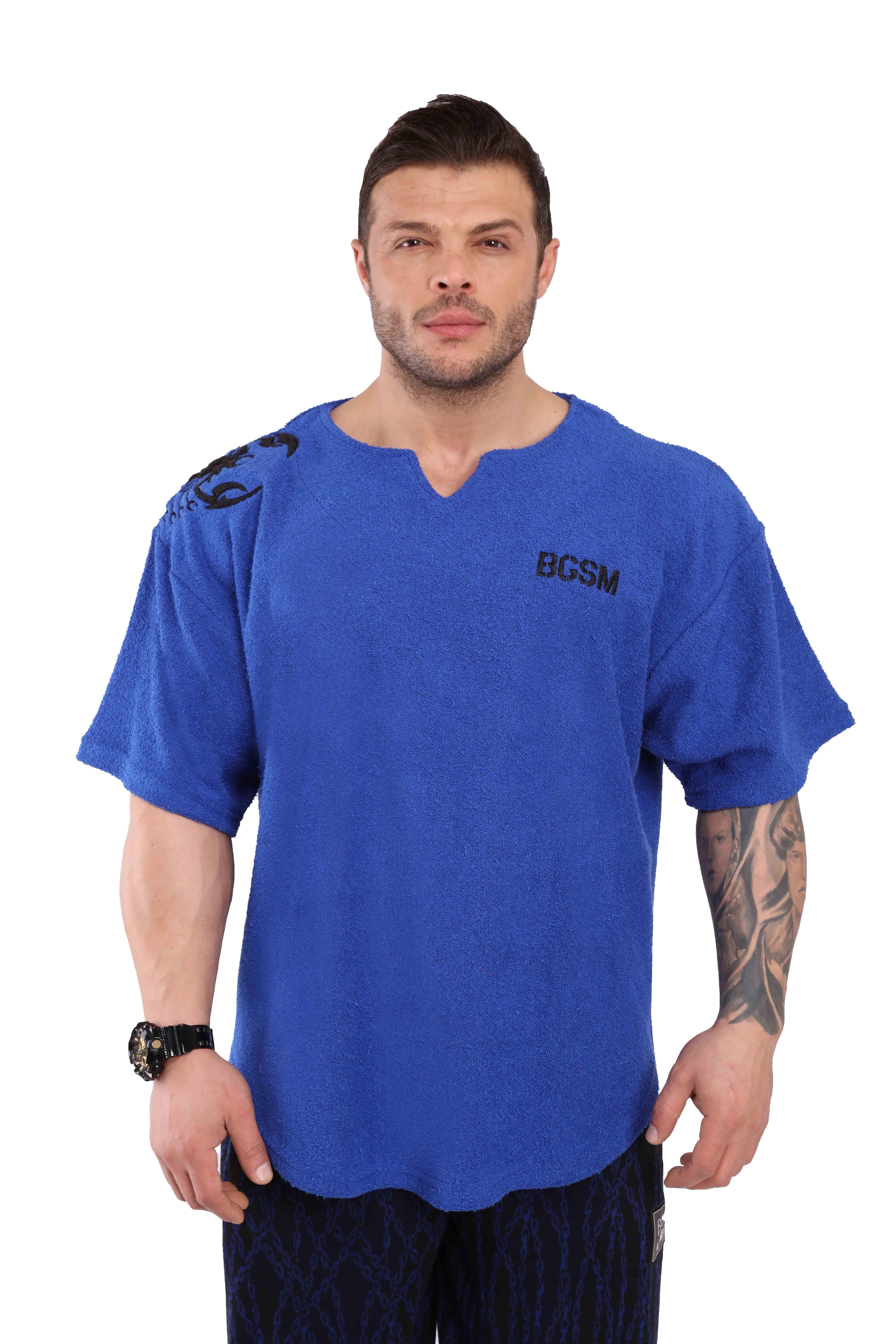 Havlu Antrenman T-shirt Geniş Kesim Bodybuilding Rag Top Big Sam 3299