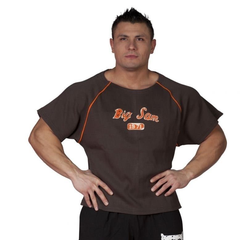 Kahverengi Antrenman Tişörtü Rag-Top Big Sam 3017