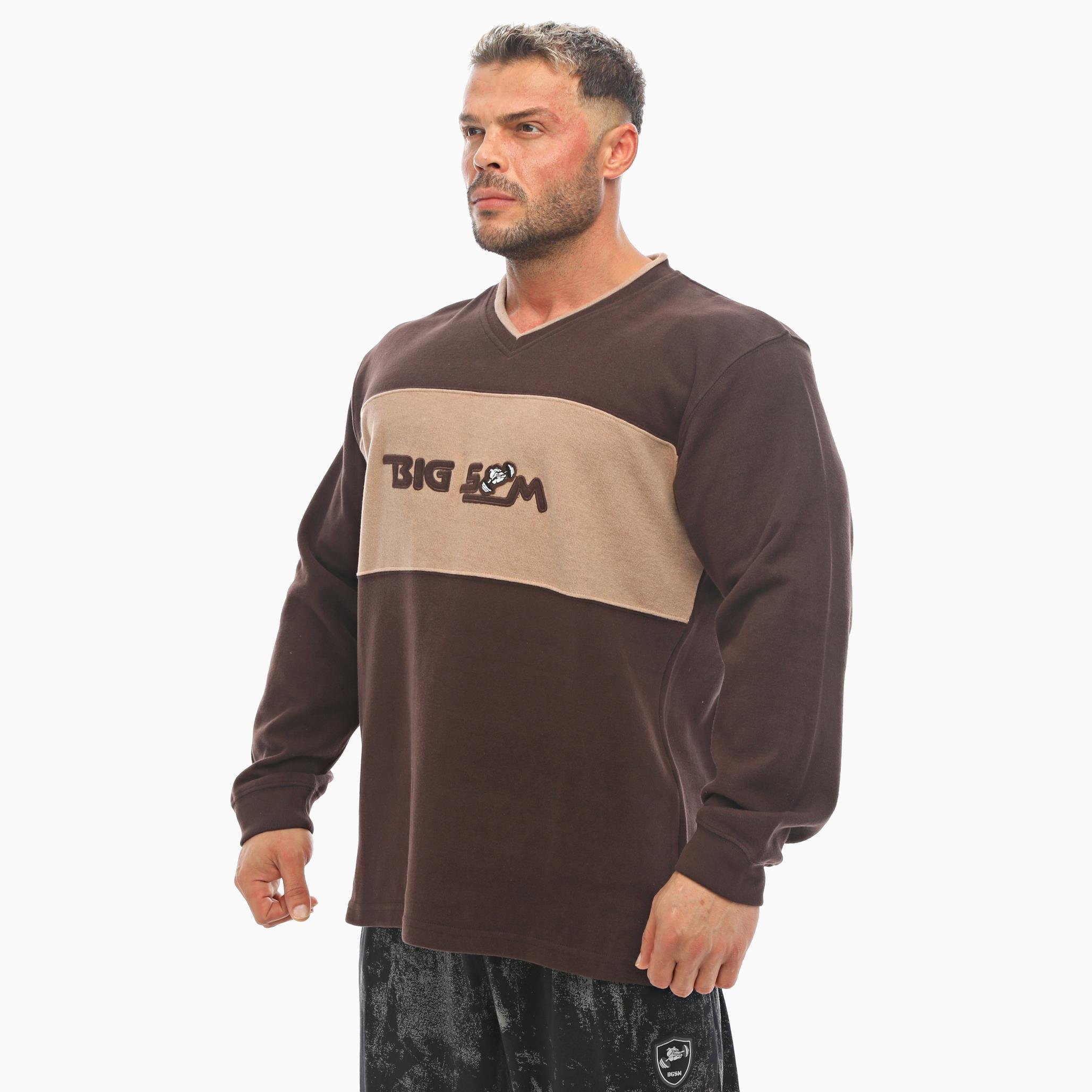 Kahverengi Kışlık Sweatshirt Big Sam 4654
