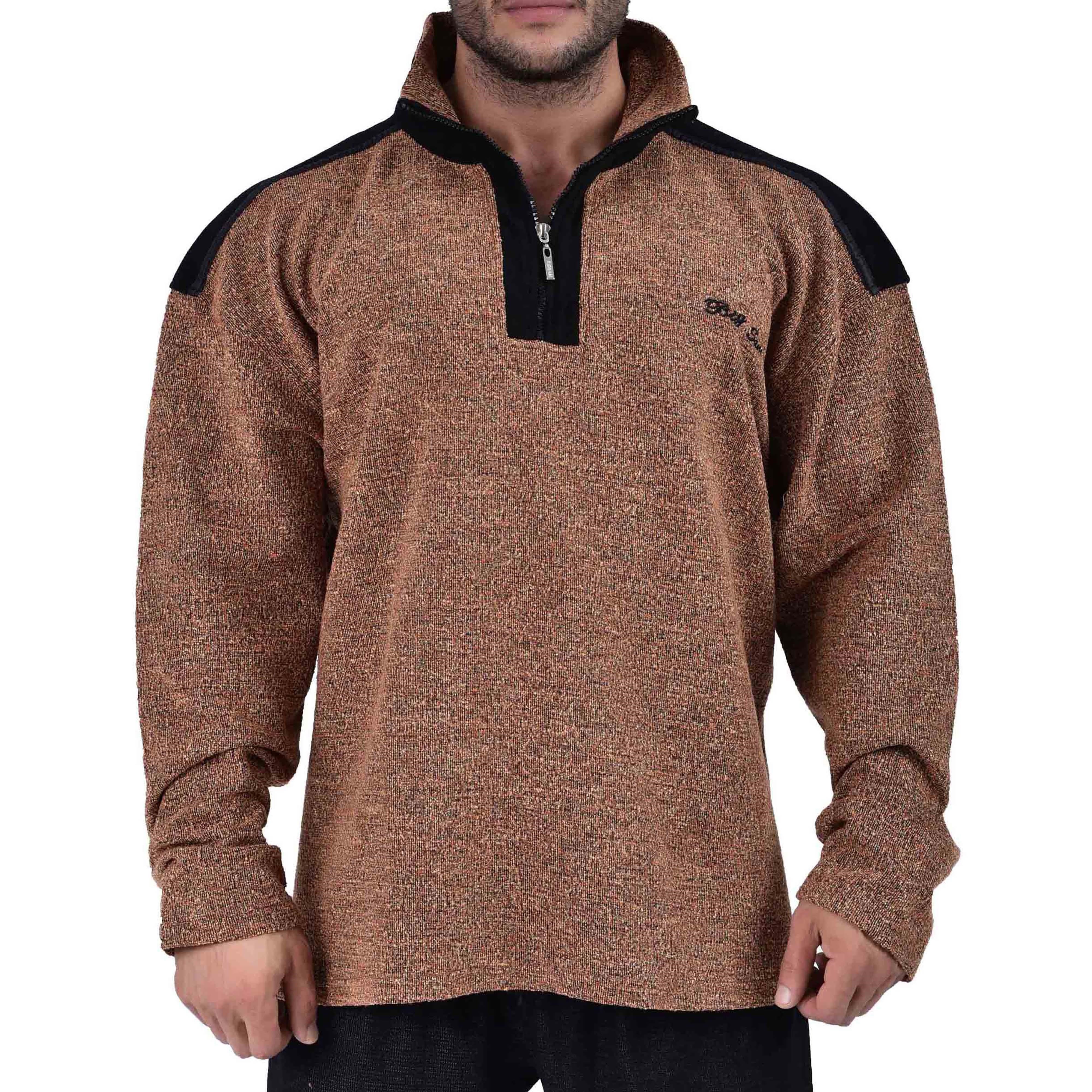Kahverengi Oduncu Kışlık Body Sweatshirt Big Sam 4604