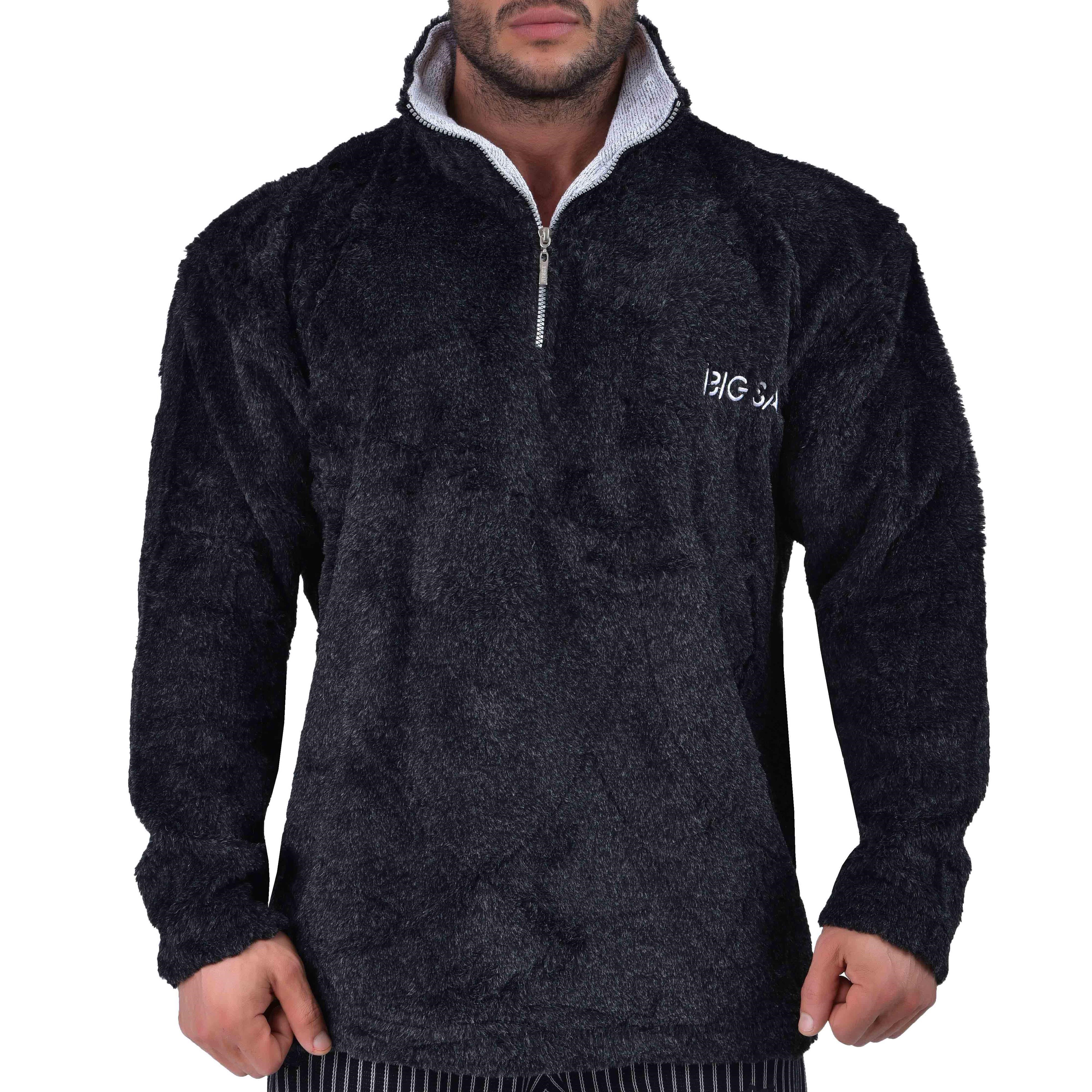 Kalın Kürklü Sweatshirt Big Sam 4616