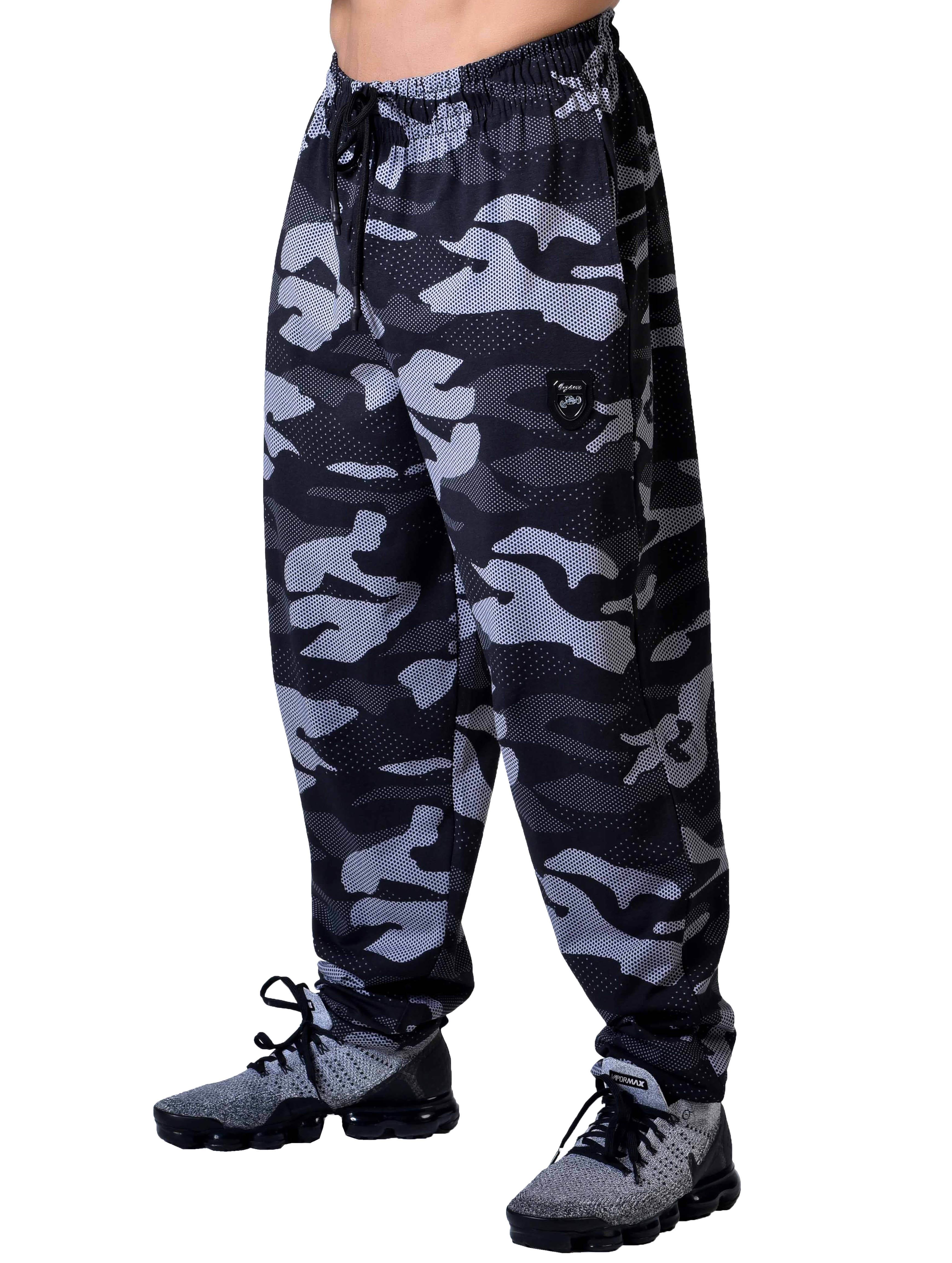 Kamuflaj Body Pantolon Bol Kesim Eşofman Altı BGSM 1288