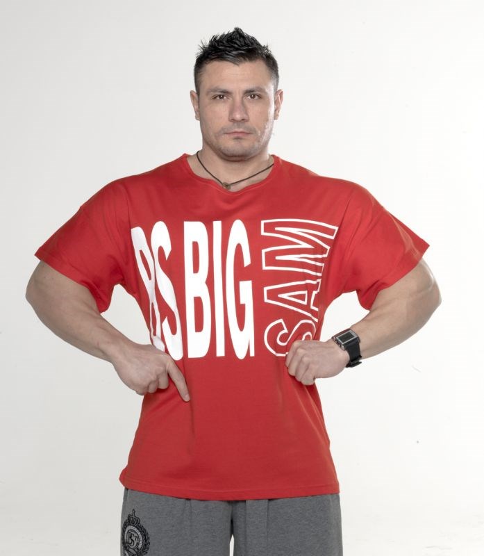 Kırmızı Antrenman Tişörtü Big Sam 2630