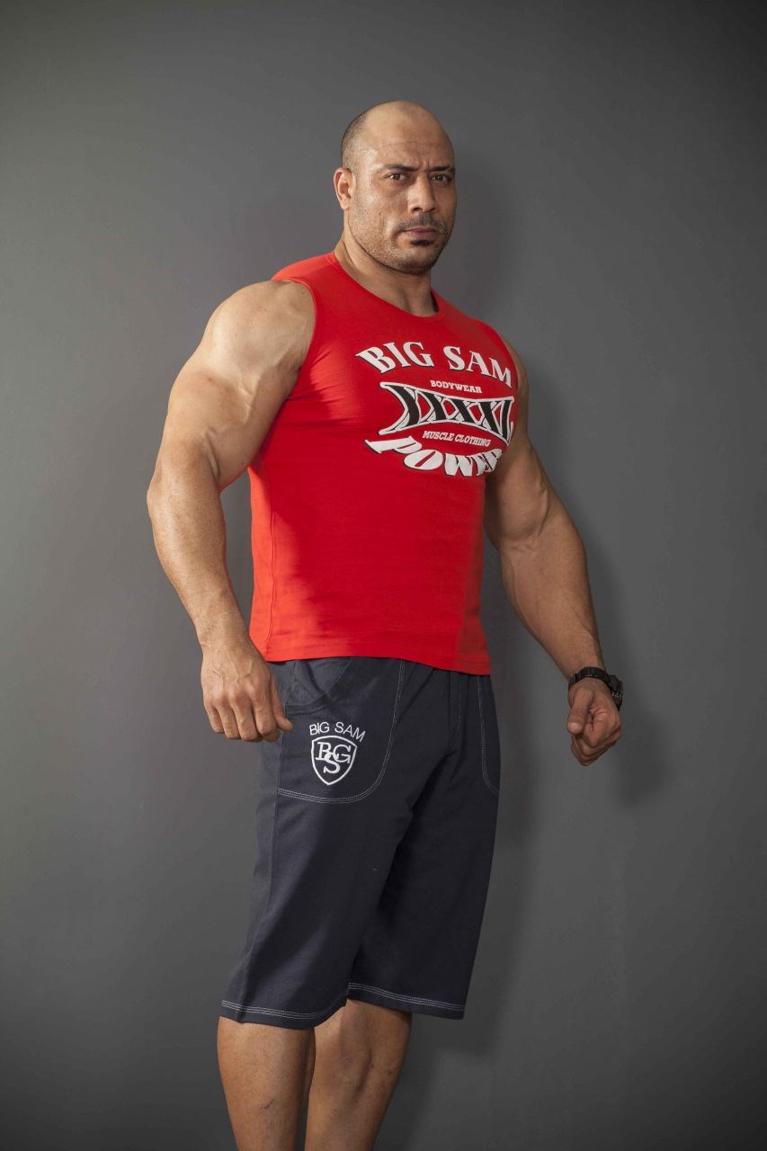 Kırmızı Baskılı Atlet Big Sam 2025